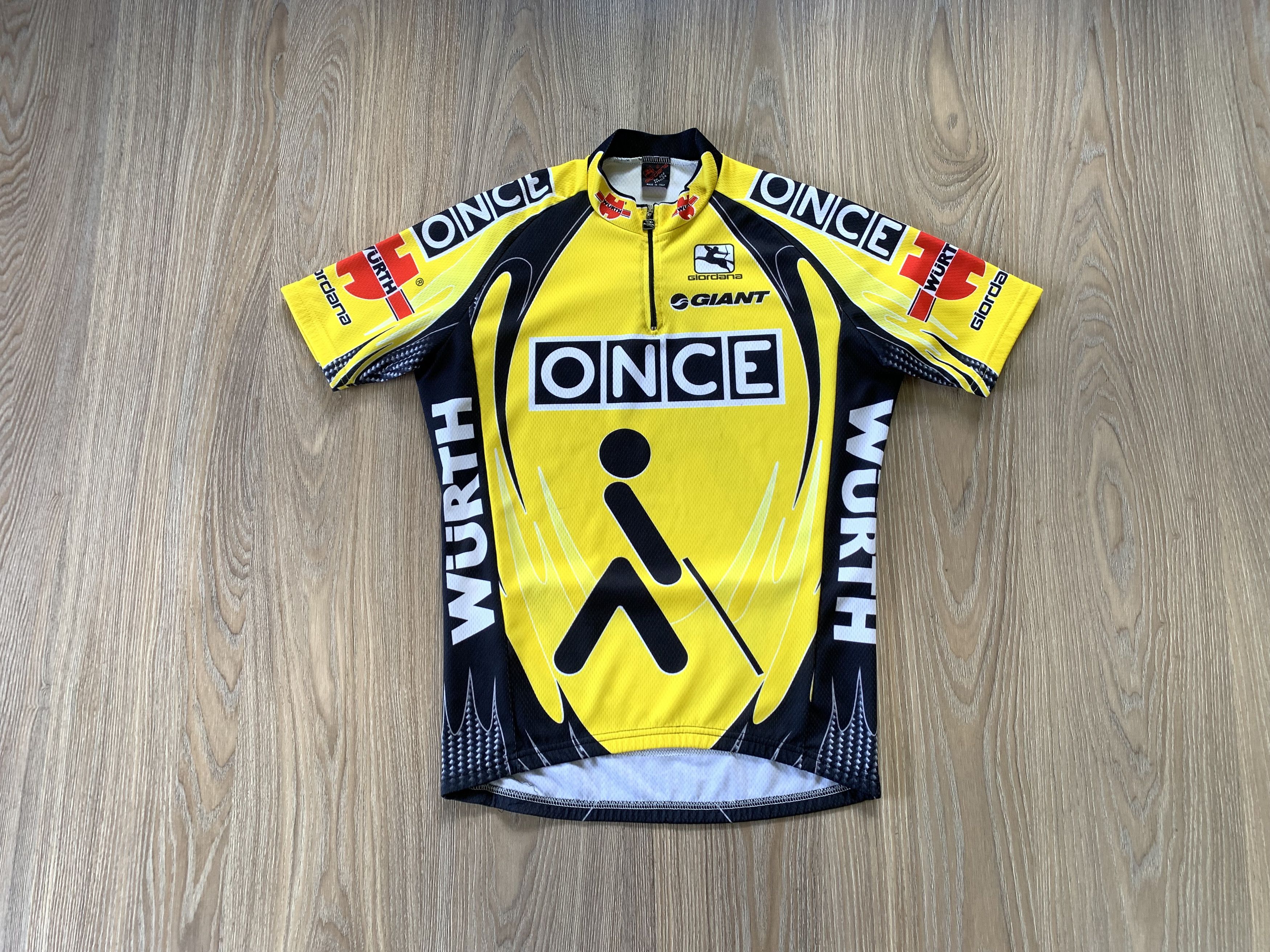 Giordano Giordana Vintage Italy Printed Cycling Jersey Size US M / EU 48-50 / 2 - 1 Thumbnail
