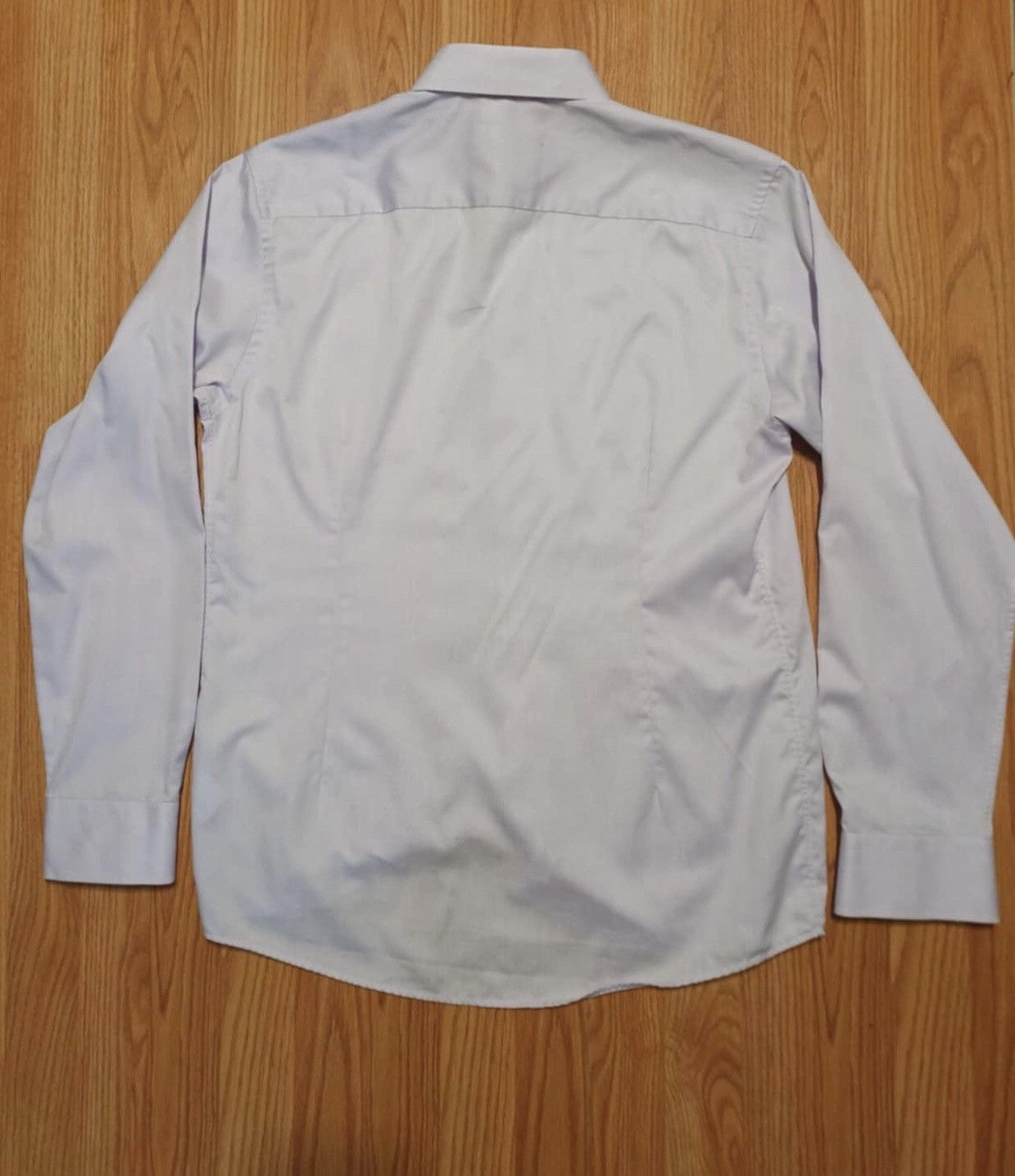 Eton ETON Sweden Light Purple Mens Slim Shirt Size 17.5 / 44 Size 44S - 2 Thumbnail