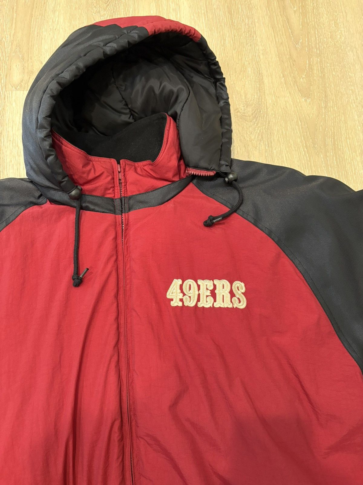Starter 49ers Starter Jacket Vintage Puffer Size US XL / EU 56 / 4 - 6 Thumbnail