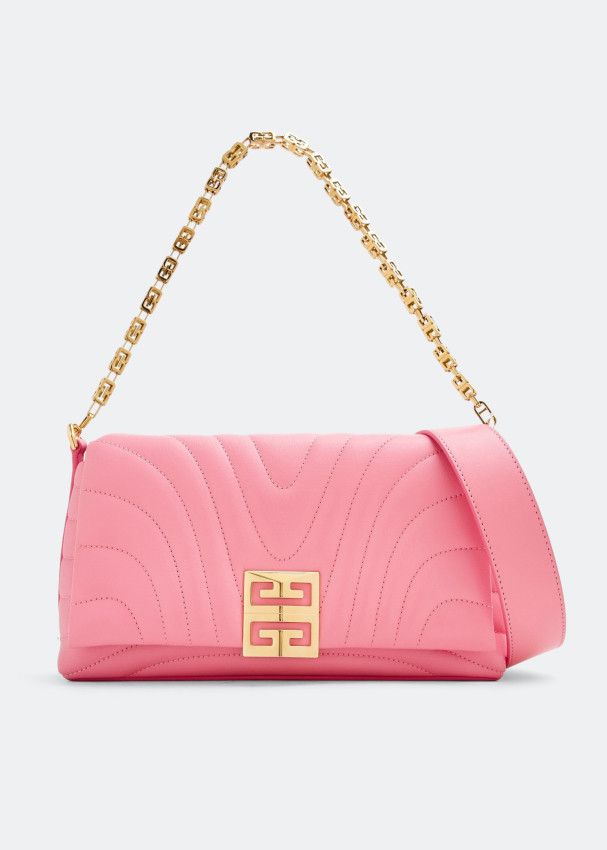 Givenchy o1srvl11e0225 Size: OS / Small 4G Quilted Bag in Pink Size ONE SIZE - 1 Thumbnail