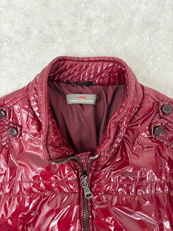 Daniele Alessandrini 2000s Daniele Alessandrini Bordeaux British Puffer Jacket Size US M / EU 48-50 / 2 - 8 Thumbnail