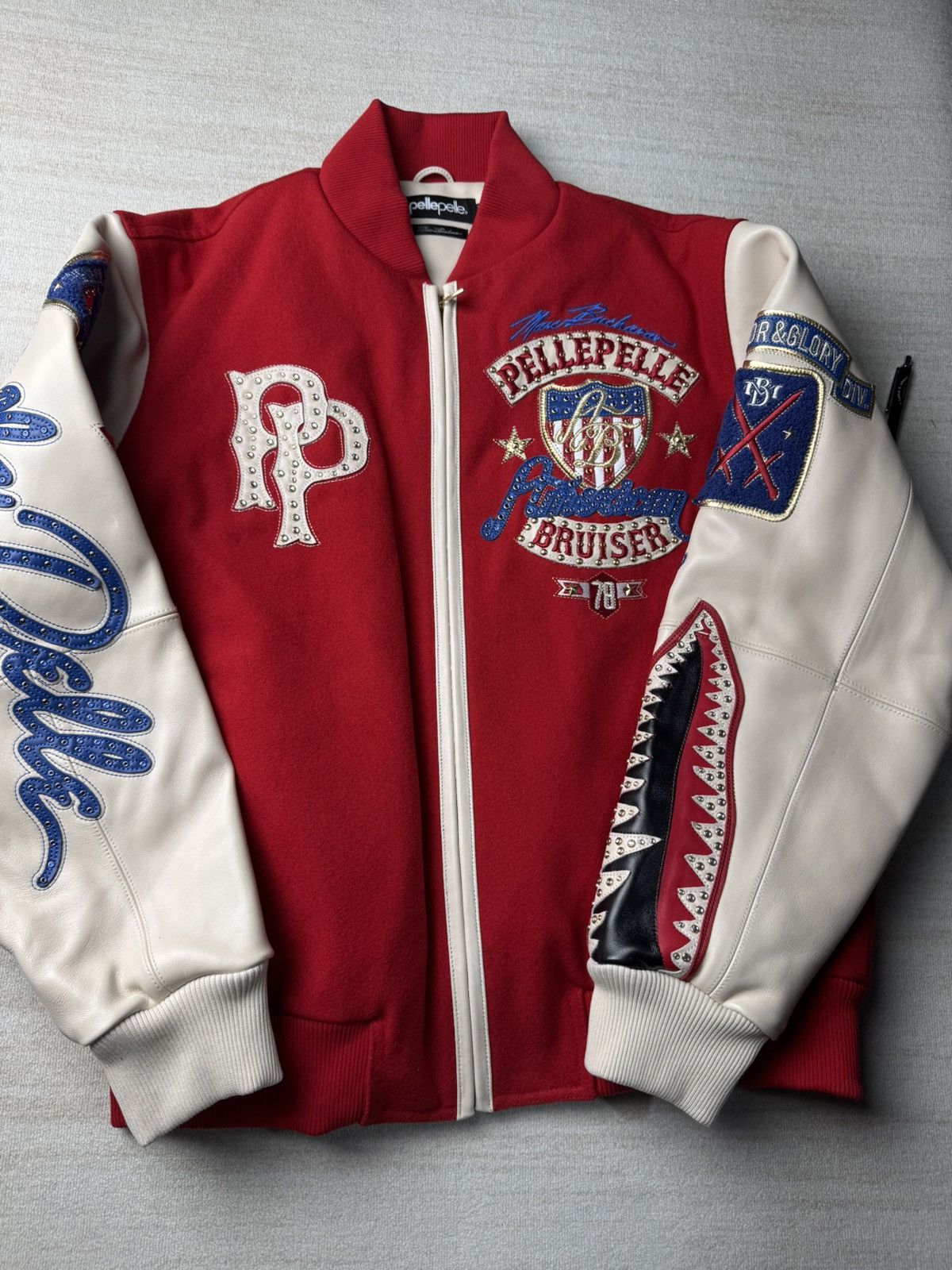 Pelle Pelle America busier varsity jacket XXXL Size US XXL / EU 58 / 5 - 2 Thumbnail