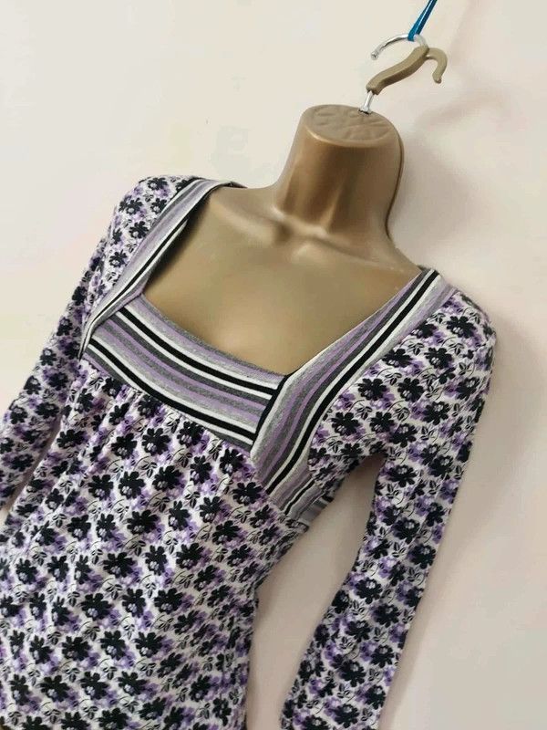 Vintage Vintage 3/4 sleeved top Size S / US 4 / IT 40 - 2 Thumbnail
