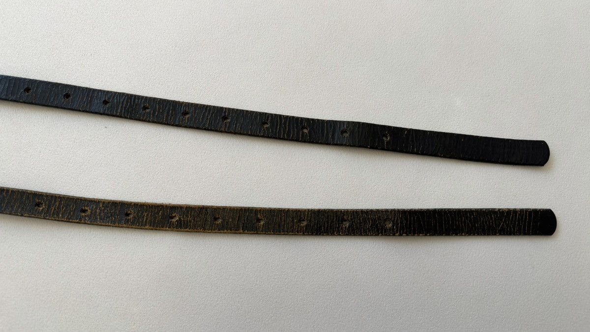 Ann Demeulemeester S/S 03 Metal Letters Double Belt Size ONE SIZE - 9 Thumbnail
