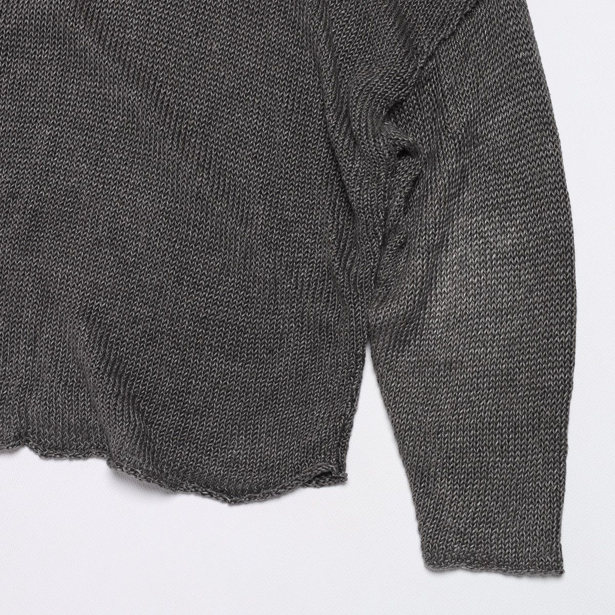 Helmut Lang Helmut Lang Vintage Linen Mesh Sweater Top Metallic Size S / US 4 / IT 40 - 7 Thumbnail