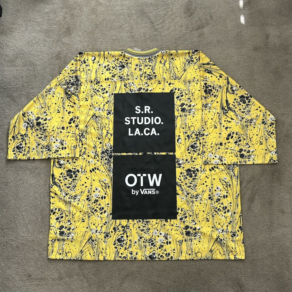 Sterling Ruby × Vans OTW X S.R. STUDIO. LA. CA. MARBLED HOCKEY JERSEY Raf Simons Size US M / EU 48-50 / 2 - 5 Thumbnail