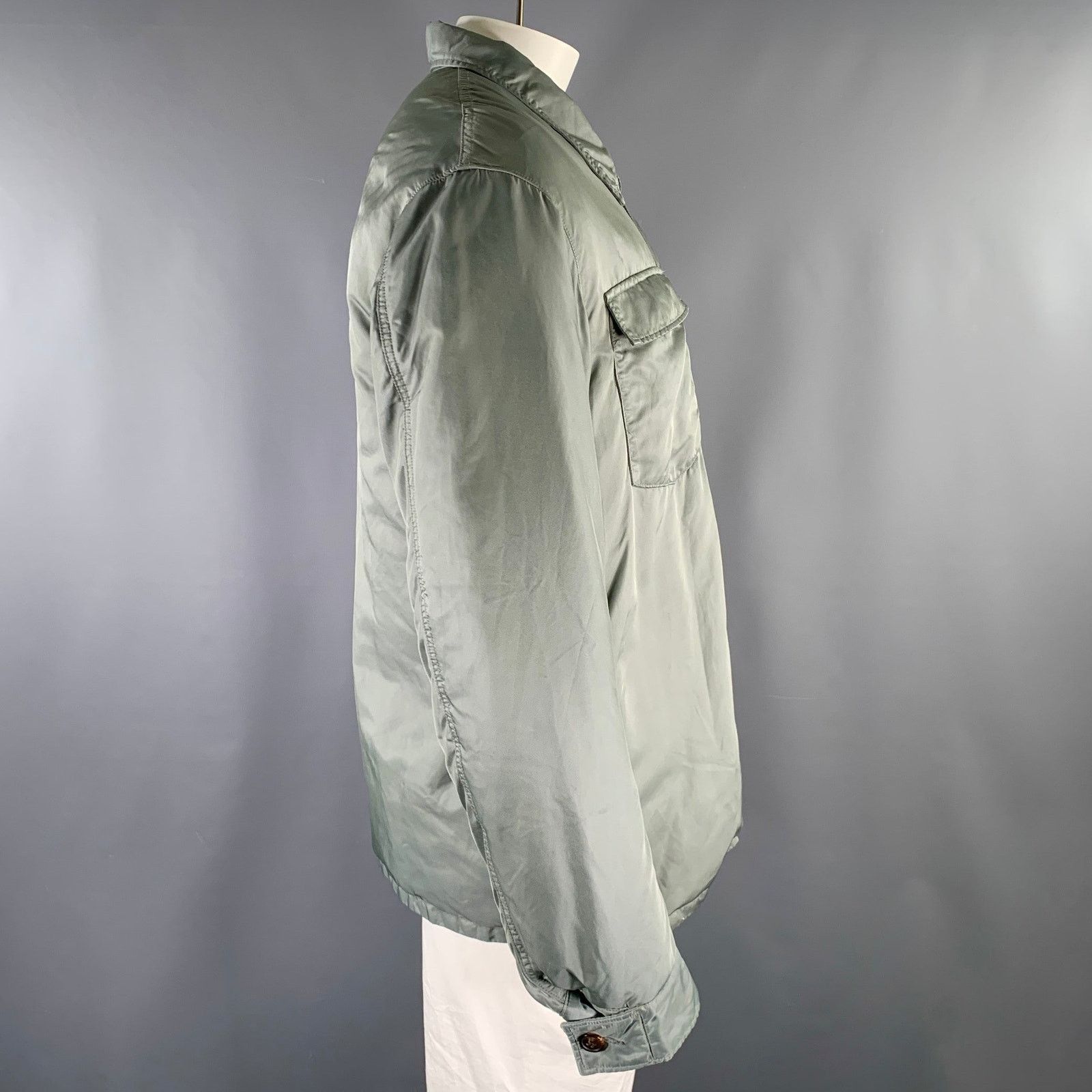 Visvim VISVIM Size L Grey Nylon Down Filled Jacket Size US L / EU 52-54 / 3 - 3 Thumbnail