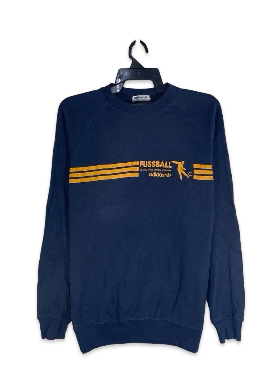 Other Vintage 90s adidas fussball sweatshirt jumper size M Size US M / EU 48-50 / 2 - 1 Thumbnail