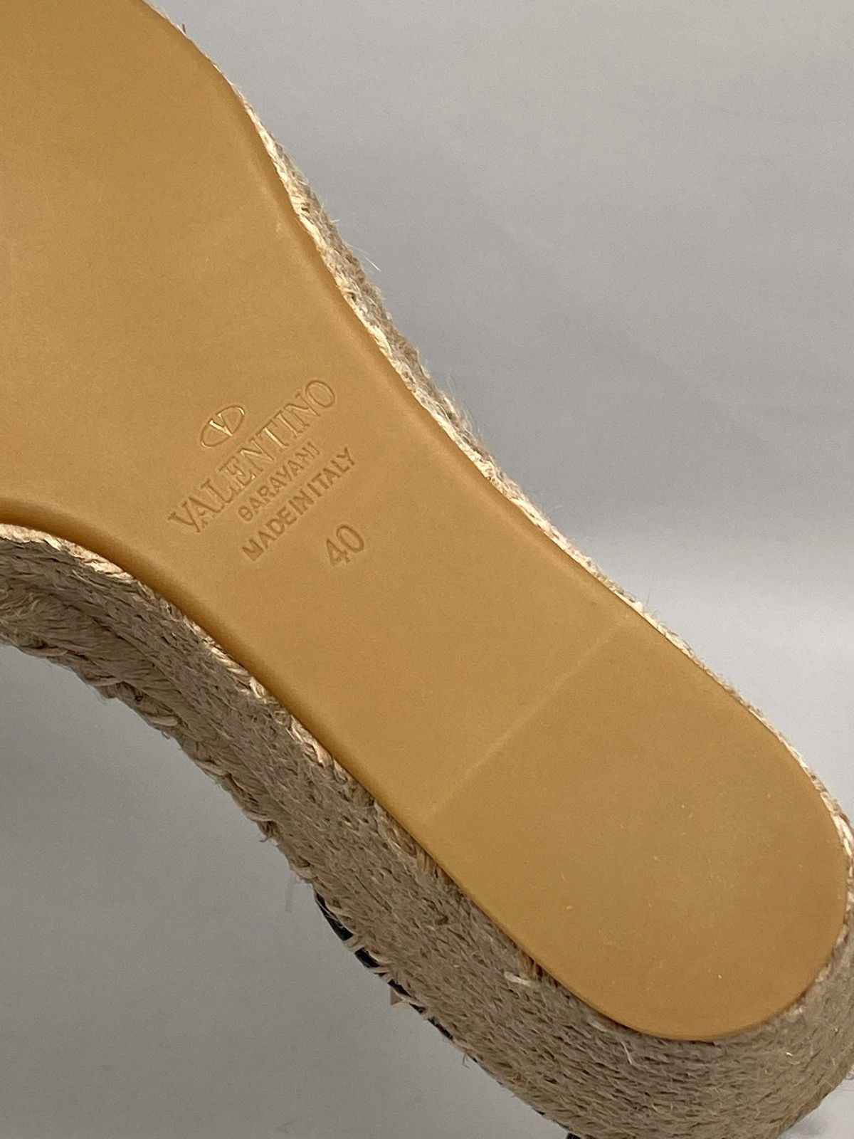 Valentino Valentino Garavani Rockstud Calfskin Wedges 105MM size 40 Size US 10 / IT 40 - 14 Thumbnail