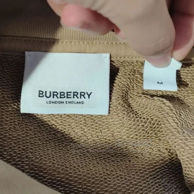 Burberry Burberry Brown Cotton Women's Hoodie. Size M / US 6-8 / IT 42-44 - 4 Thumbnail