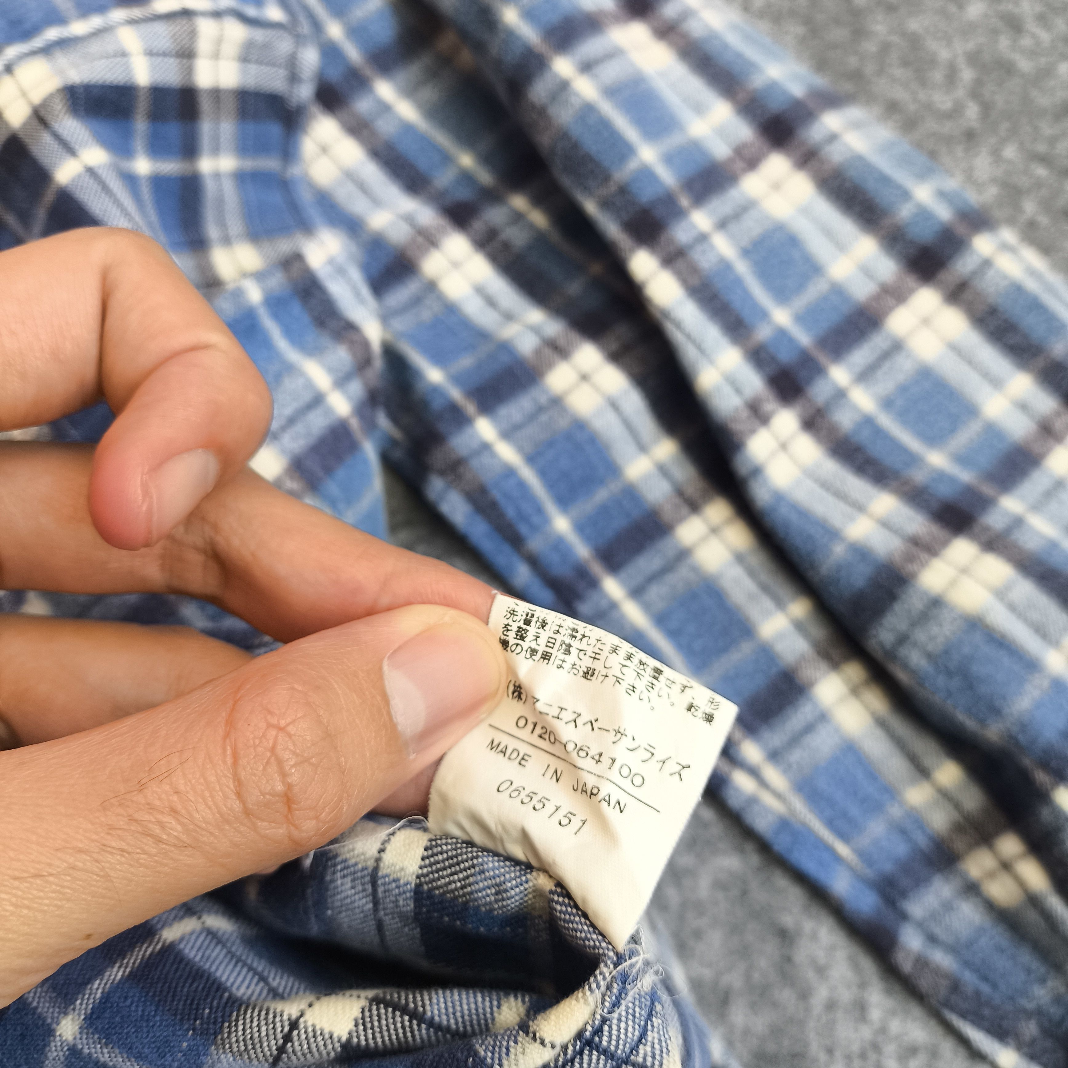 agnes b. Agnes b flanel shirt Size US M / EU 48-50 / 2 - 5 Thumbnail