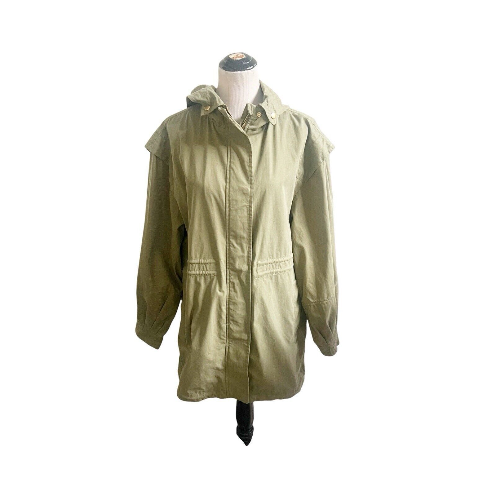 Scotch Soda Scotch Soda Amsterdam Summer Parka Hooded Jacket Khaki LG Grailed