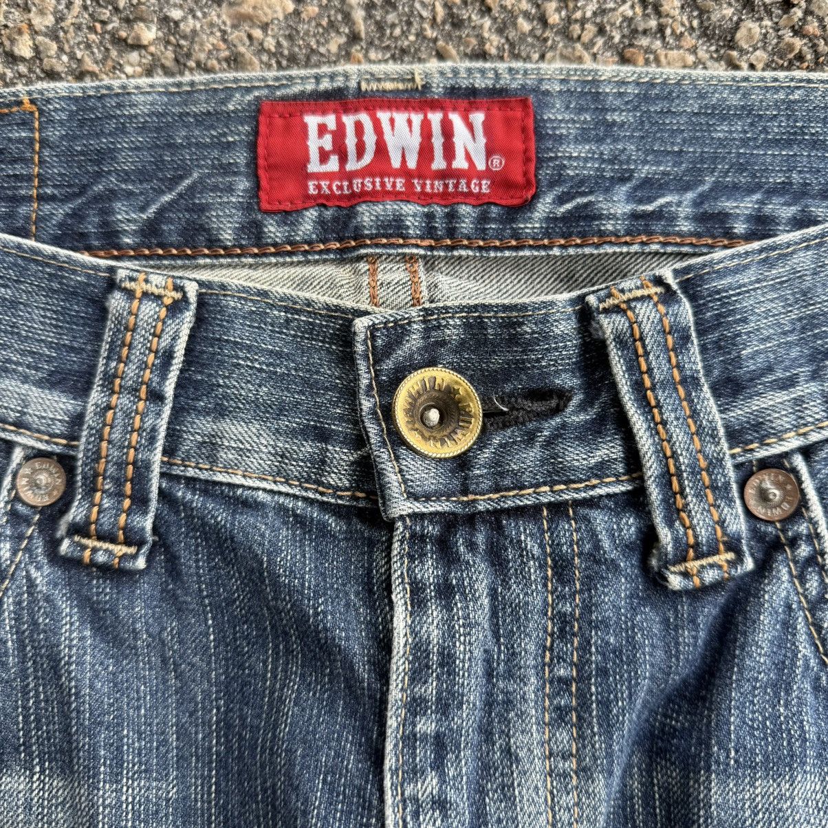 Edwin VINTAGE EDWIN 503 FADED DENIM JEAN PANTS Size US 35 - 5 Thumbnail