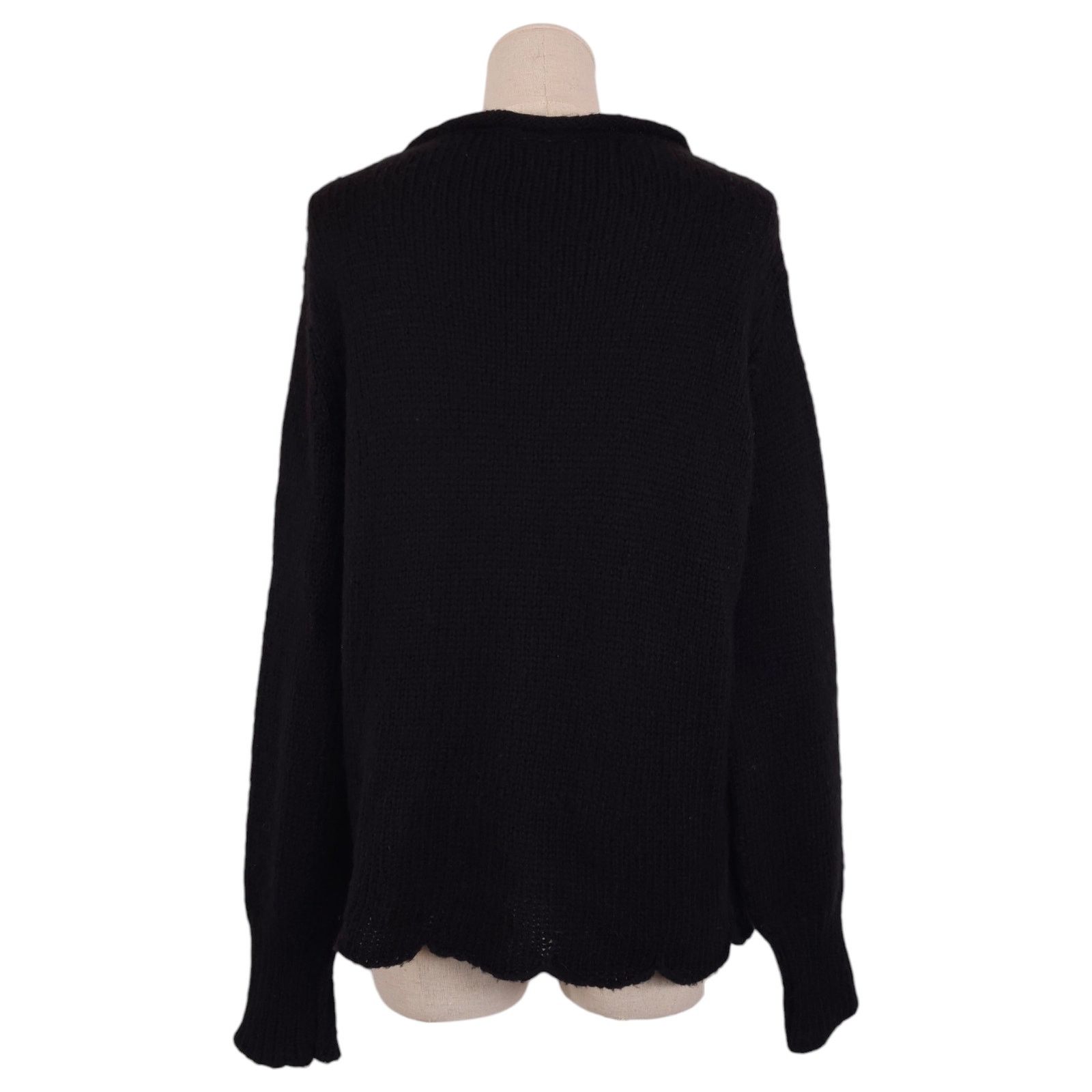 Other Wooden Ships Ski Bunny Sweater Black Sz Small/Medium Size S / US 4 / IT 40 - 3 Thumbnail