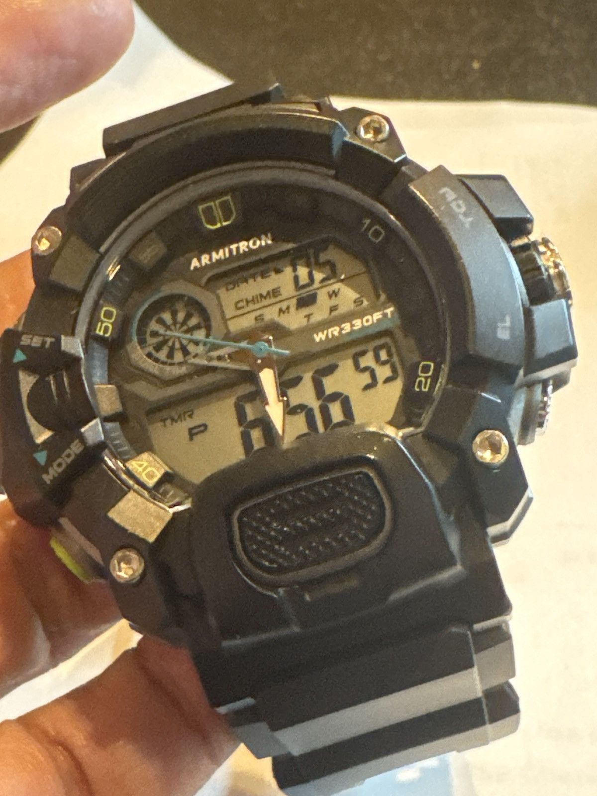 The Unbranded Brand Watch for Men By Armitron Sports Watch Size 44 - 5 Thumbnail