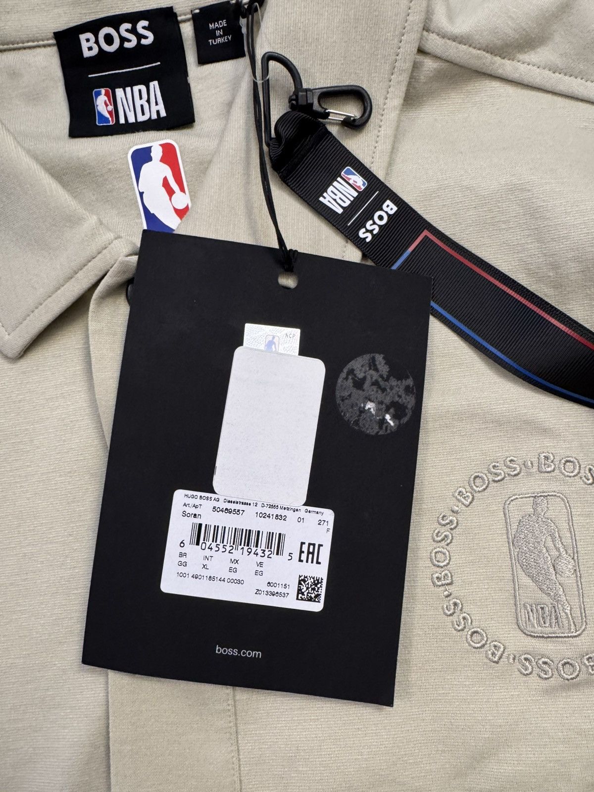 Hugo 🔥400$ Boss X NBA Soran Coach Jacket/Hugo Boss x NBA Jacket Size US XL / EU 56 / 4 - 13 Thumbnail
