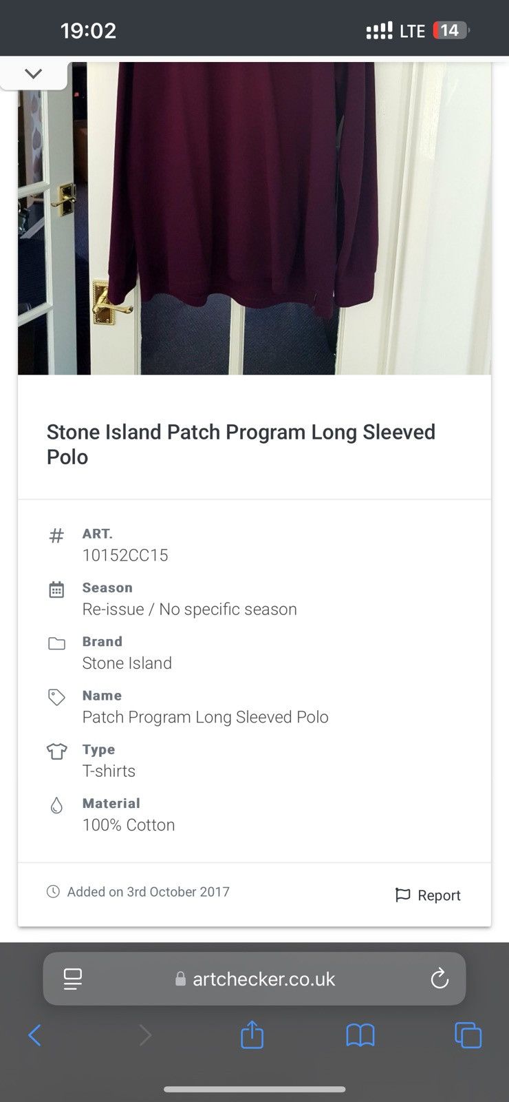 Stone Island Stone Island Patch Program Custom Longsleeve Size US XL / EU 56 / 4 - 24 Thumbnail