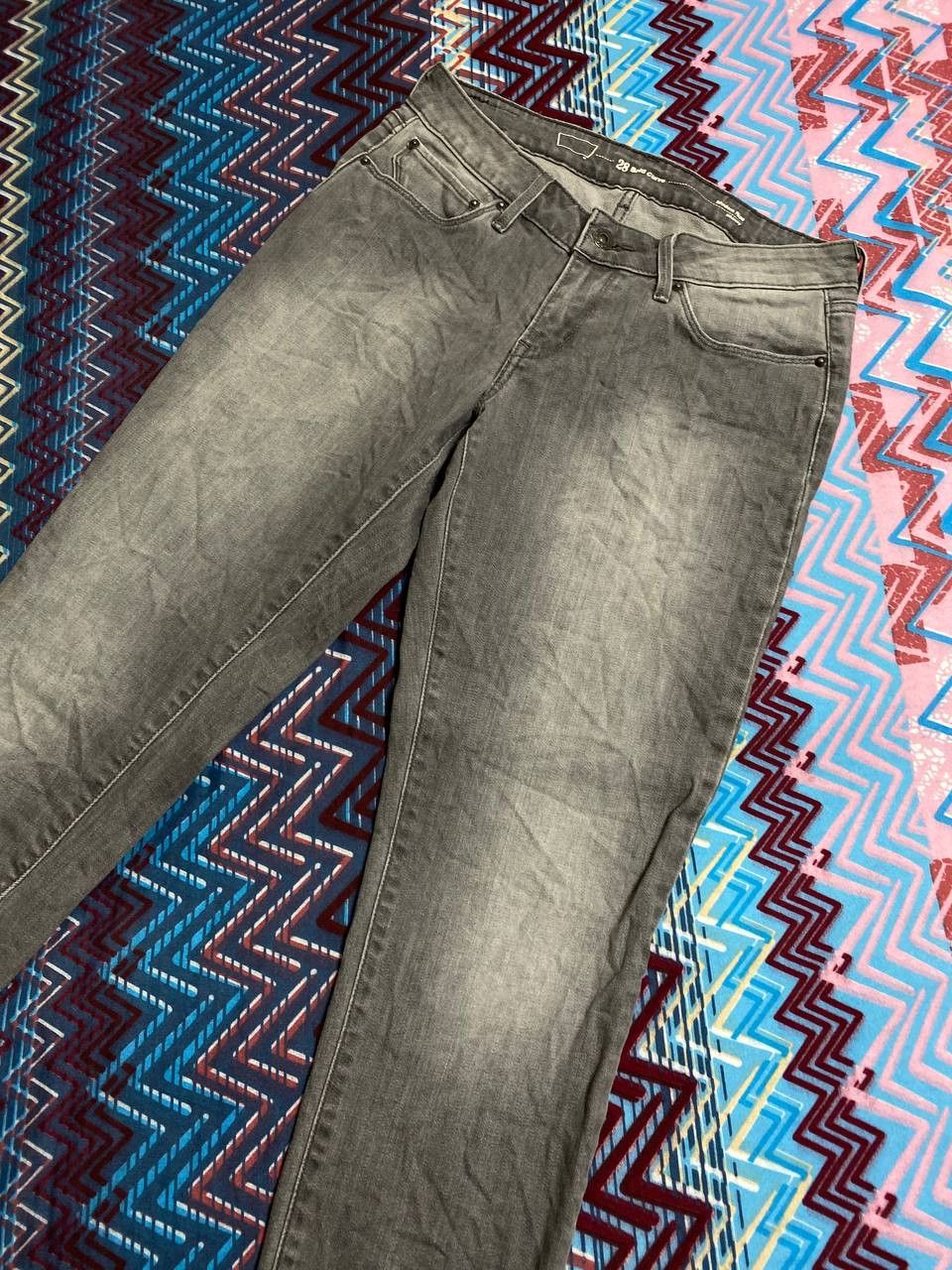 Levi's jeans pants gray Y2K Levi's vintage Modern Rise skinny Size 28" / US 6 / IT 42 - 8 Thumbnail
