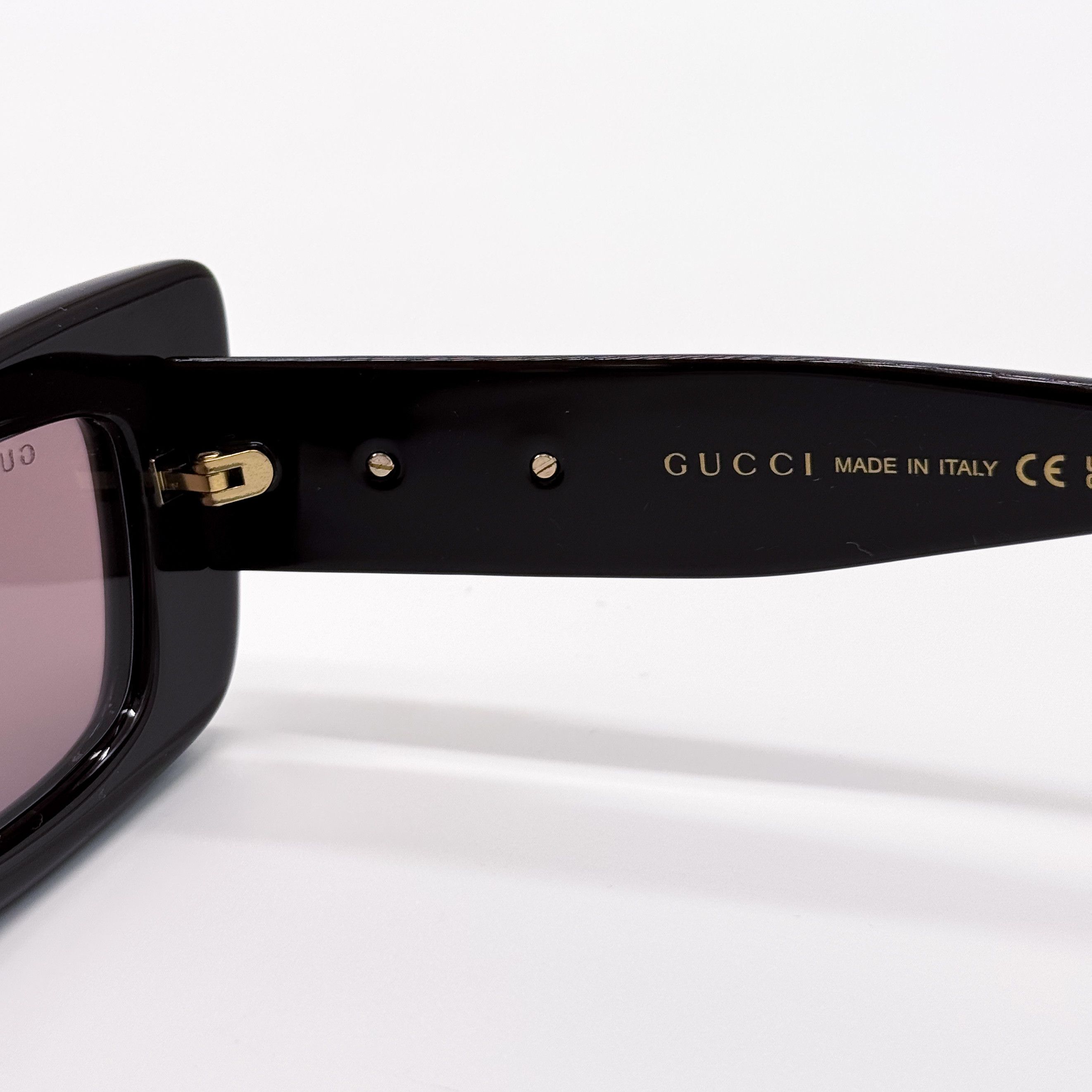 Gucci NEW GUCCI GG1827S 004 SHINY BROWN/VIOLET WOMEN SUNGLASSES Size ONE SIZE - 9 Thumbnail