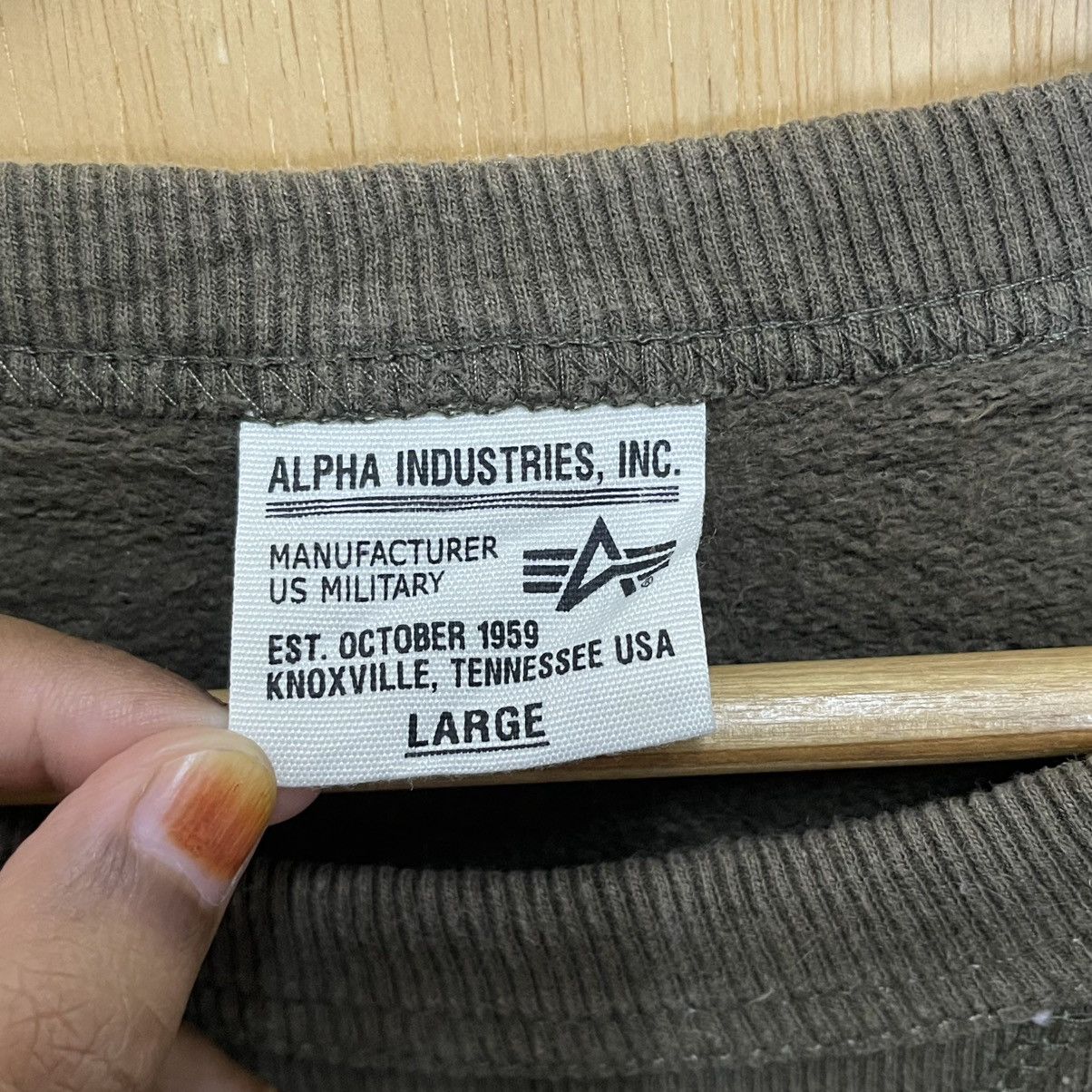 Alpha Industries Alpha Industries Inc Single Pocket Crewneck Sweatshirt Size US M / EU 48-50 / 2 - 10 Thumbnail