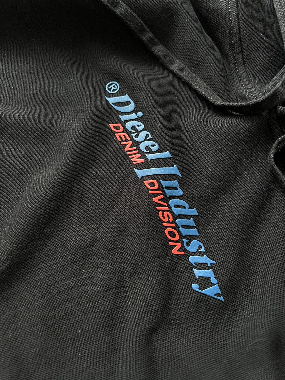 Diesel Diesel Industry Denim Division New Collection Black Hoodie Size US L / EU 52-54 / 3 - 4 Thumbnail