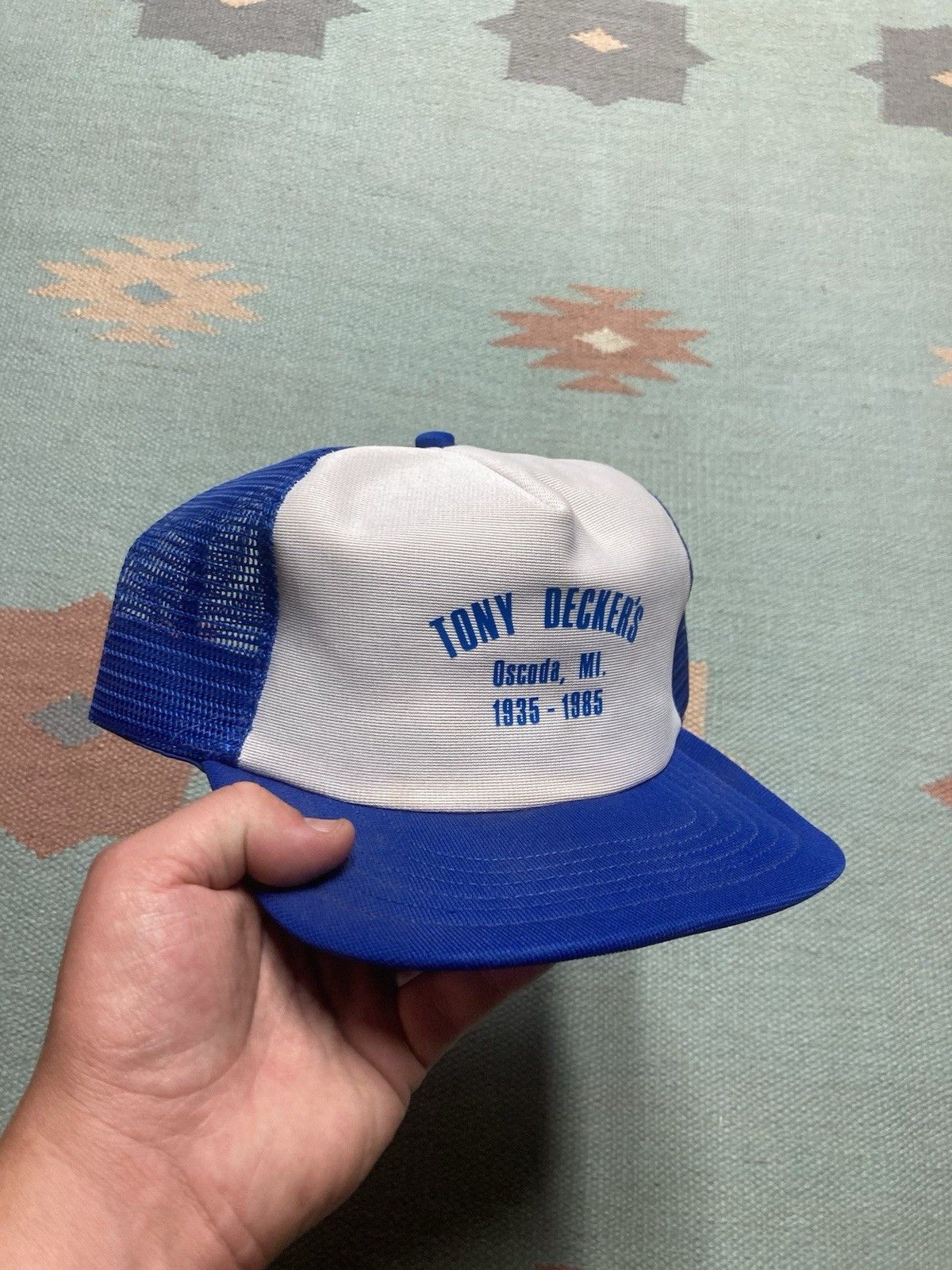 Vintage Vintage trucker hat Tony Decker’s tavern Oscada Michigan bar Size ONE SIZE - 1 Thumbnail