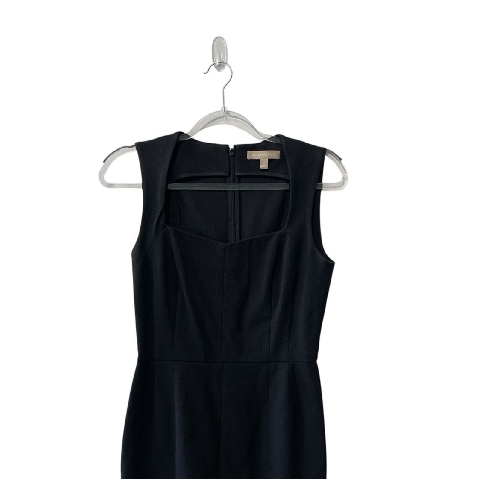 Banana Republic Banana Republic Sleeveless Body Con Shift Dress Black Size 4 Size S / US 4 / IT 40 - 2 Thumbnail