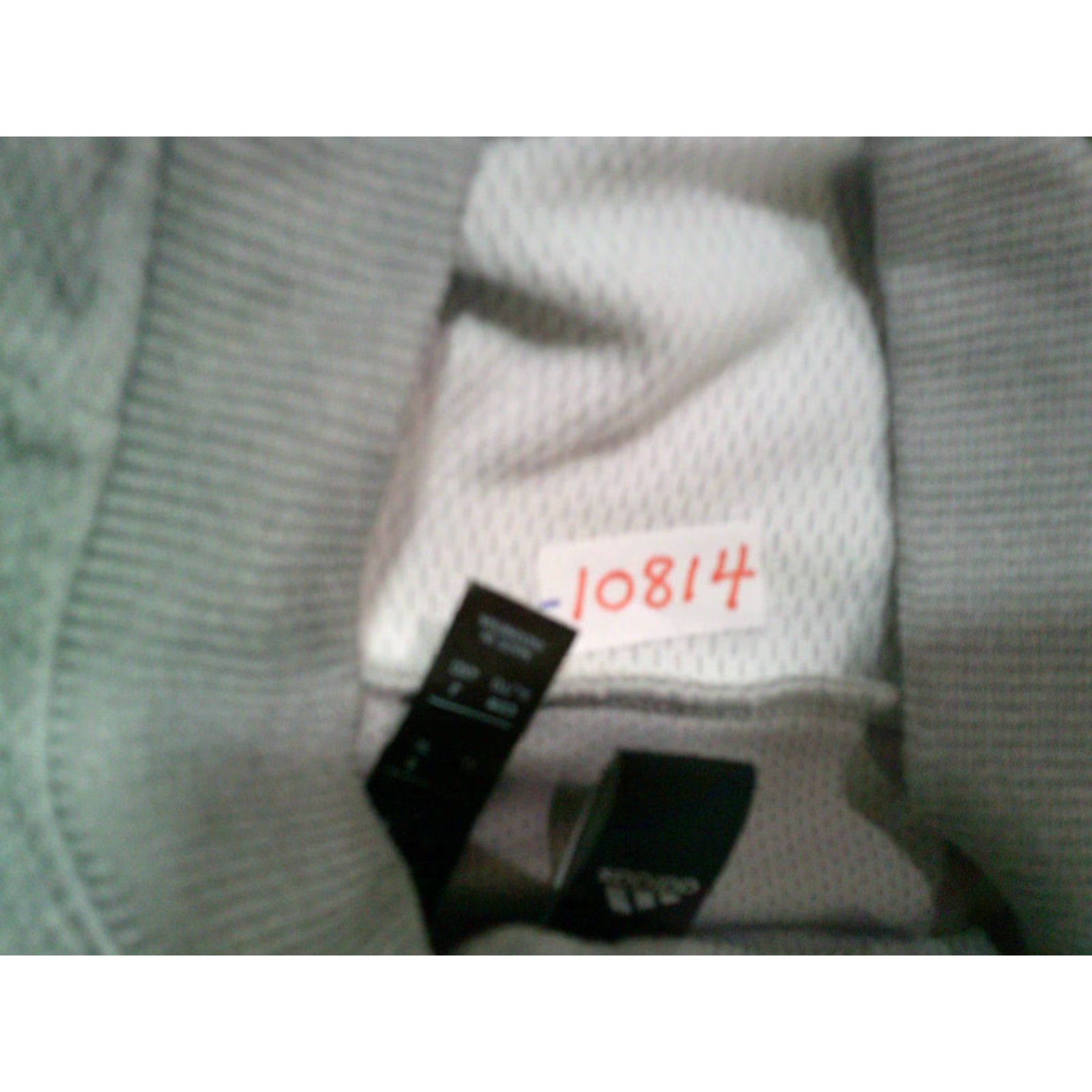 Adidas Adidas Track Jacket Mens XL Gray Band Collar Full Zip Pockets Sports Athleisure Logo Jacket Mens XL Gray Band Collar Size US XL / EU 56 / 4 - 8 Thumbnail