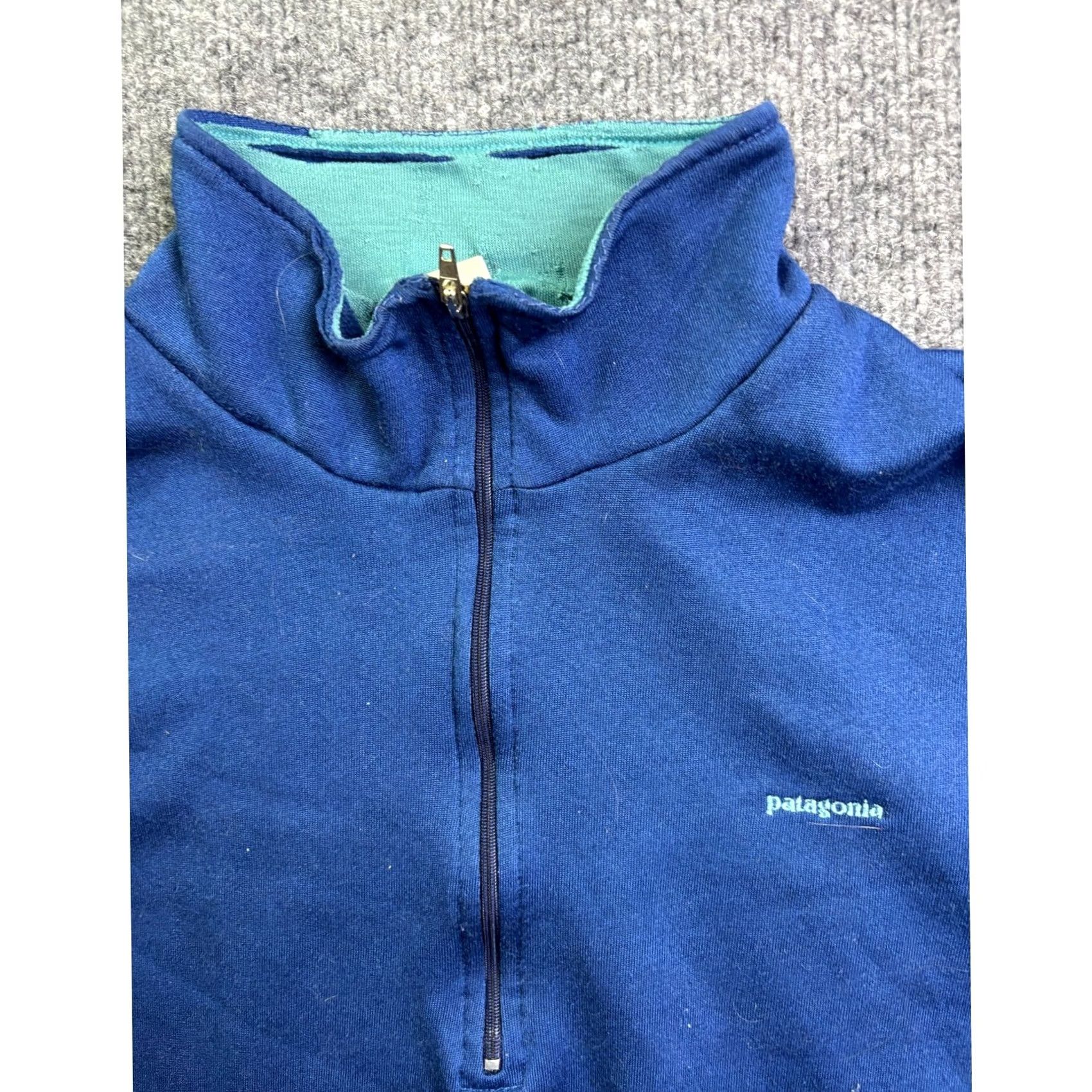 Patagonia VINTAGE Patagonia Capilene Quarter Zip Pullover Mens Large Blue Capilene Quarter Zip Pullover Mens L Blue Vintage Patagonia USA Made Size US L / EU 52-54 / 3 - 2 Thumbnail