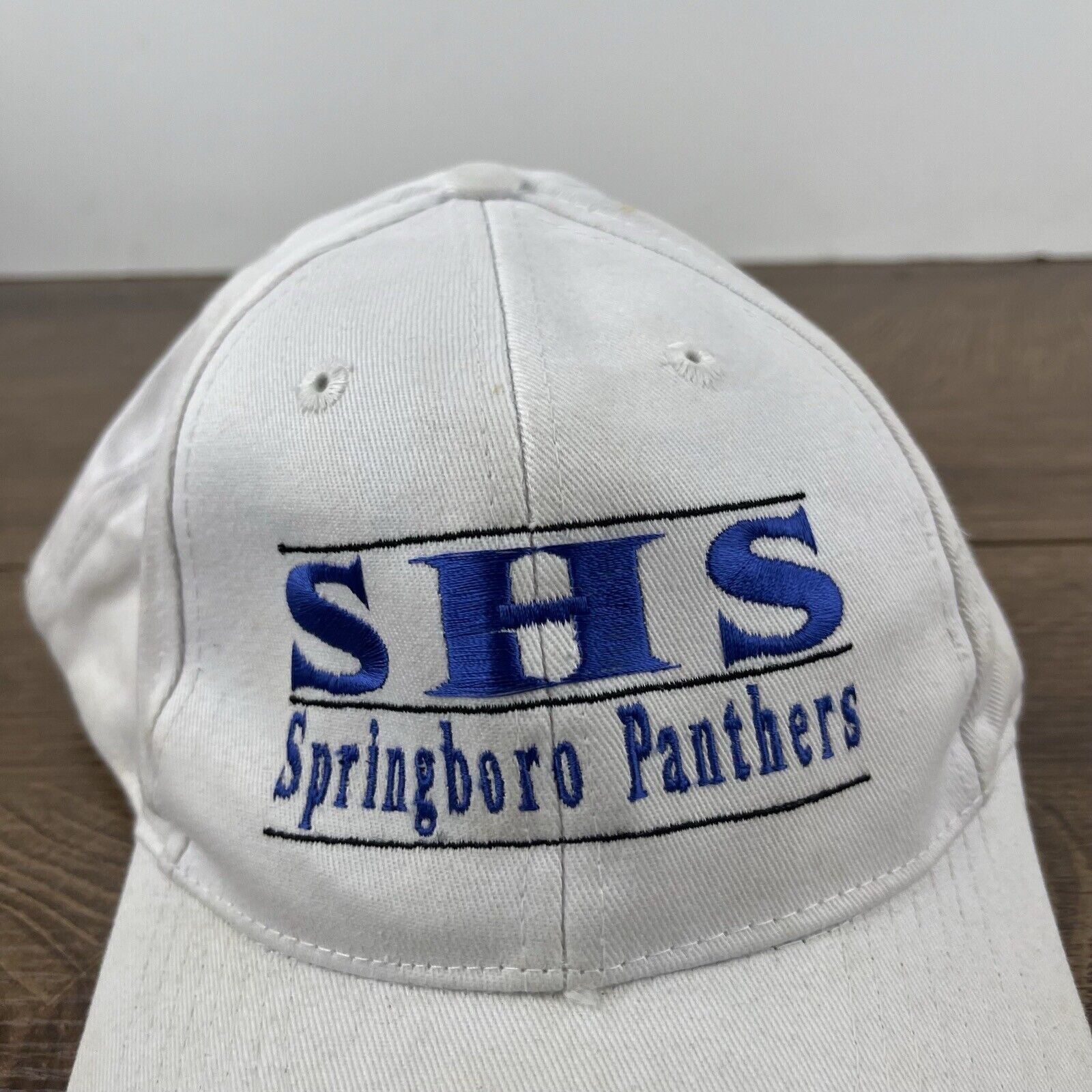 Other Springboro Panthers Hat SHS Panther White Cap Hat Adjustable Size ONE SIZE - 7 Thumbnail