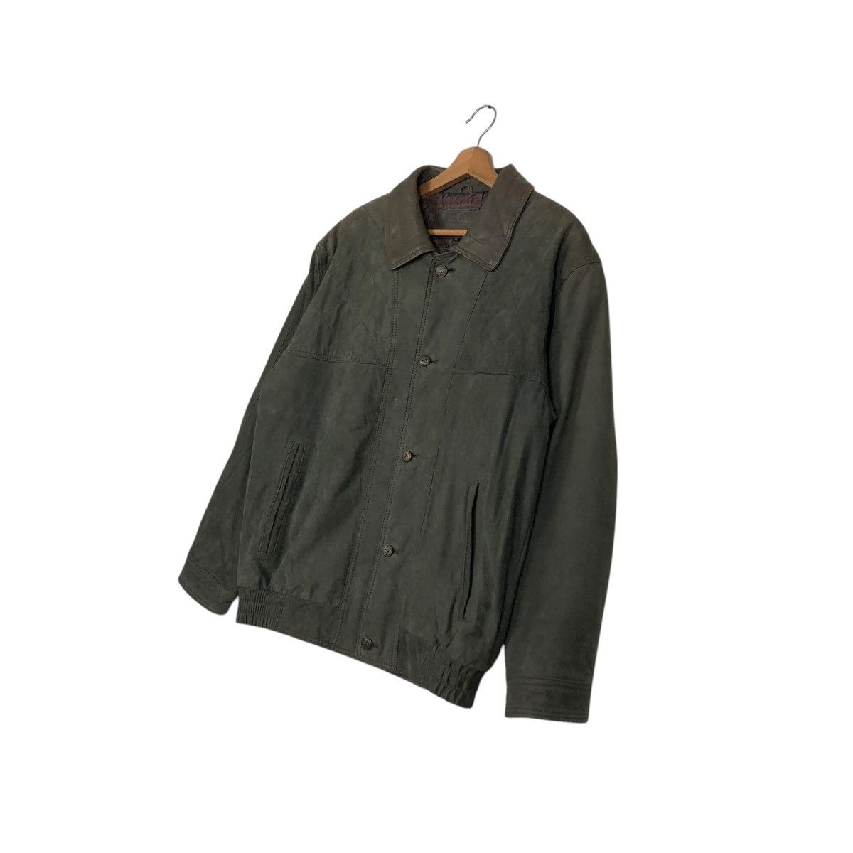 Japanese Brand 🔥VINTAGE GENUINE LEATHER JACKET STRATH ISSEY MIYAKE Size US L / EU 52-54 / 3 - 5 Thumbnail