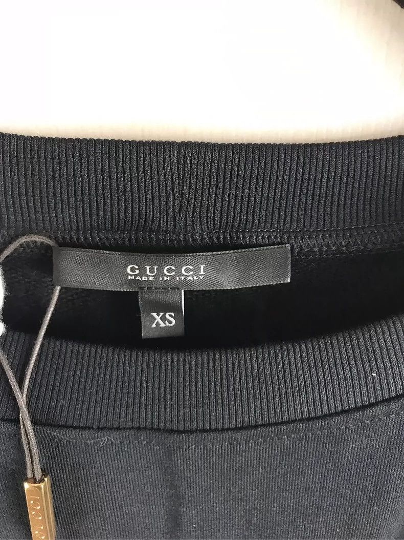 Gucci GucciEmbroidered logo sweatshirt short sleeves 2503-Nextarr Size US XS / EU 42 / 0 - 4 Thumbnail