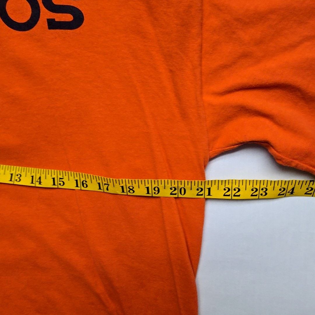 Reebok Broncos Tebow 15 Orange Graphic Tee NFL Football L Shirt Size US L / EU 52-54 / 3 - 12 Thumbnail