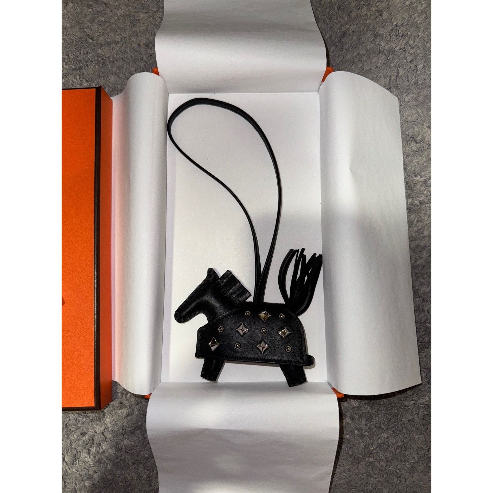 Hermes Hermes Horse Rodeo Robeo Rock Milo Leather Bag Charm Size ONE SIZE - 10 Thumbnail