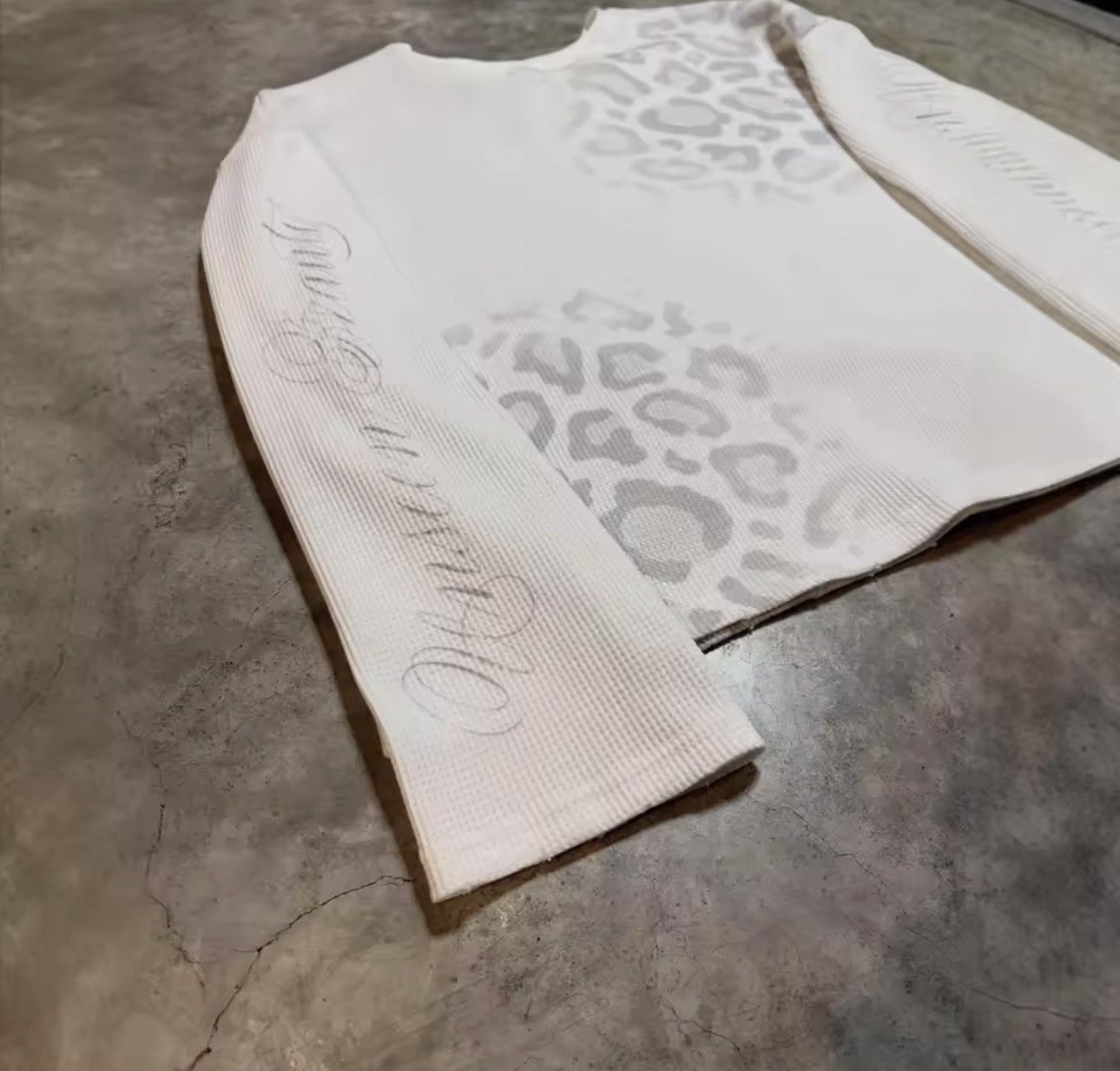 Other Street Y2K Rare Creative Leopard Print Long Sleeve T-Shirt Size US S / EU 44-46 / 1 - 3 Thumbnail