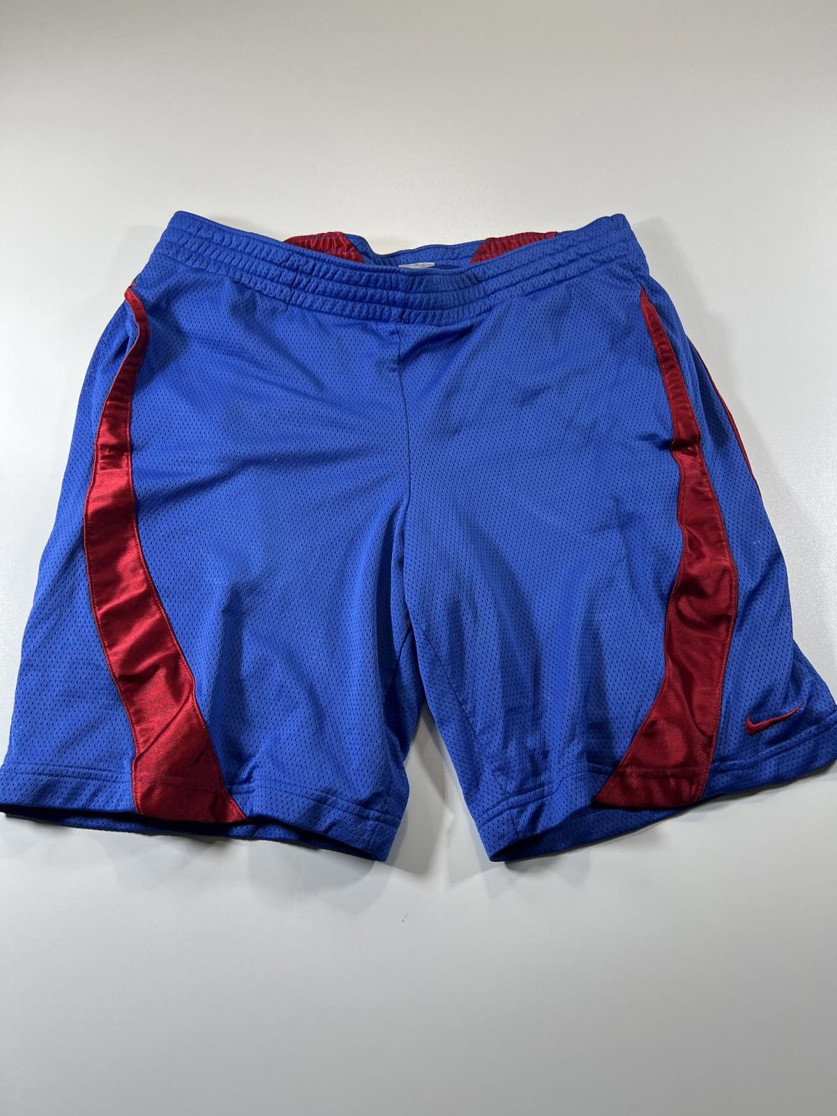 Nike Nike Blue and Red Athletic Basketball Shorts Size US 32 / EU 48 - 1 Thumbnail