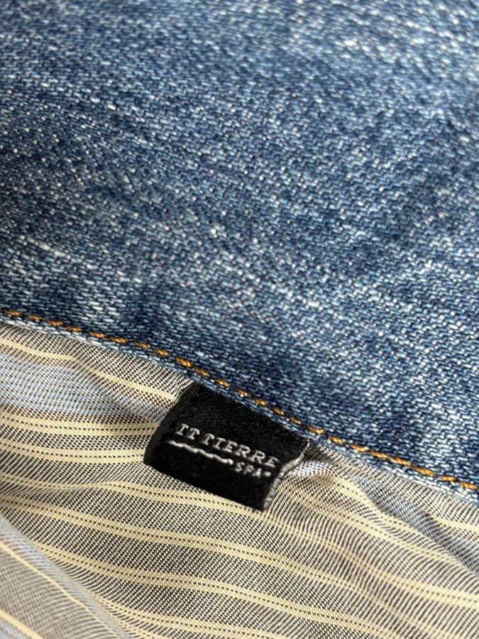 Dolce & Gabbana SS2005 Dolce & Gabbana Blue & White Snakeskin Effect Denim Vest Jacket Size US M / EU 48-50 / 2 - 14 Thumbnail