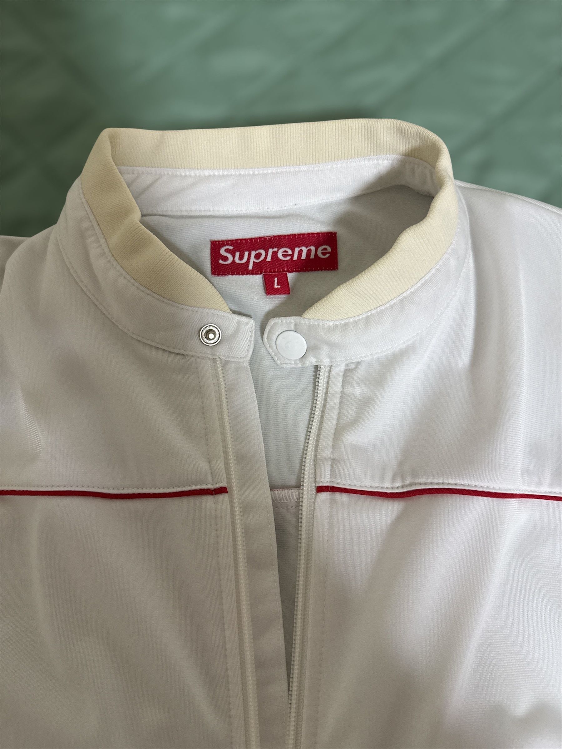 Supreme 2002 Supreme Cement Track Jacket - Size Large Size US L / EU 52-54 / 3 - 3 Thumbnail
