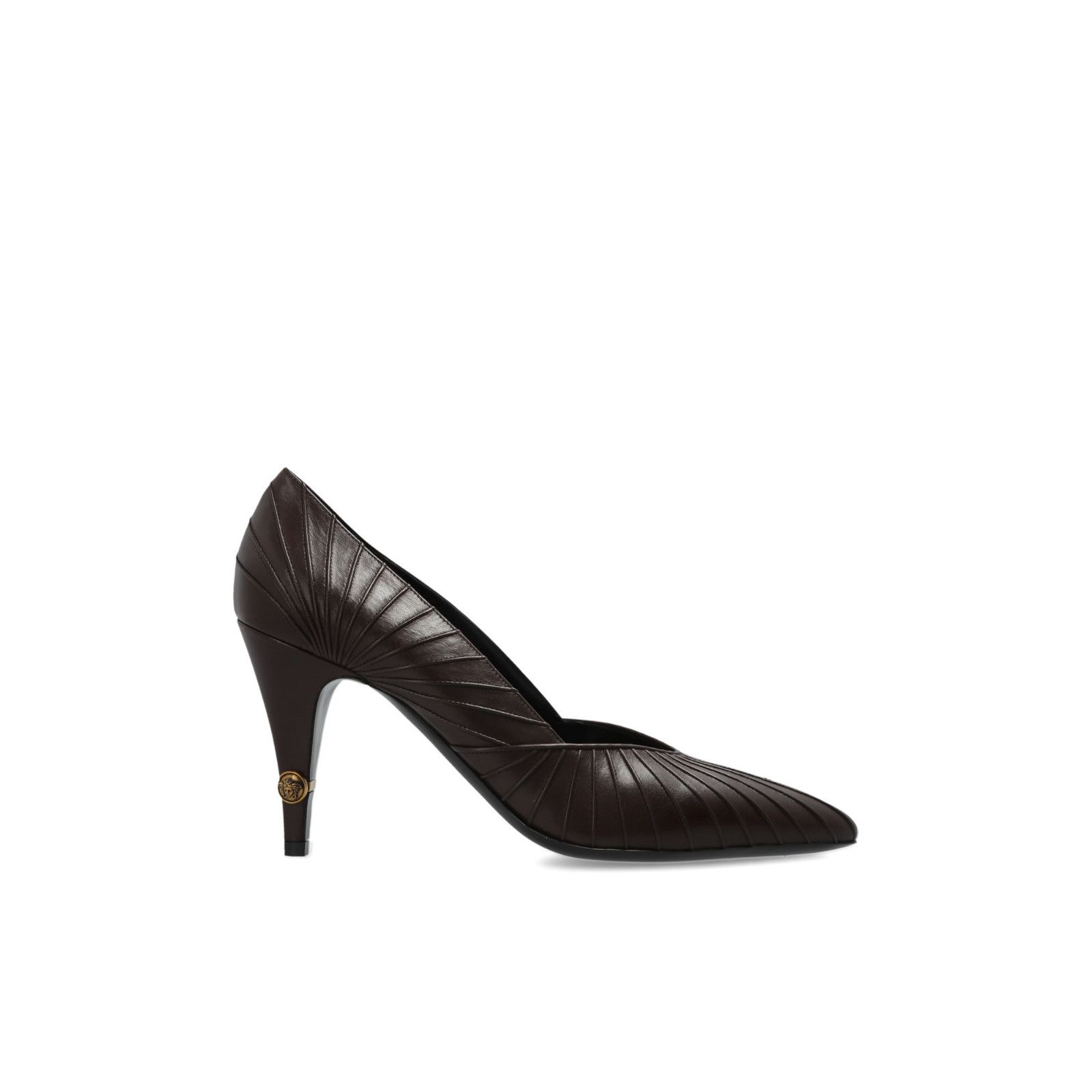 Versace VERSACE Brown Pumps New & Authentic (Women's size:9;) Size US 9 / IT 39 - 1 Thumbnail