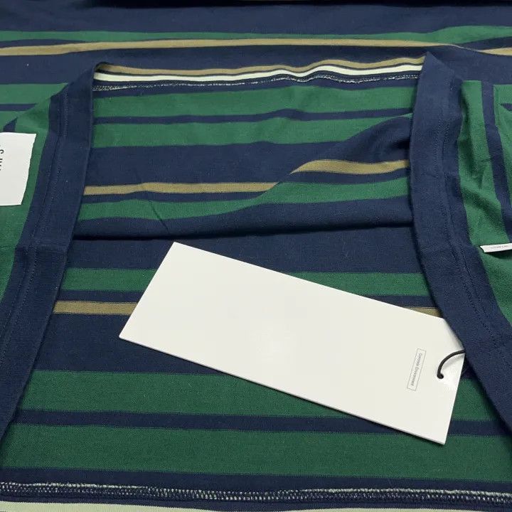 Wtaps WTAPS Striped Casual Embroidery Long Sleeve Tee -2507 Size US M / EU 48-50 / 2 - 9 Thumbnail