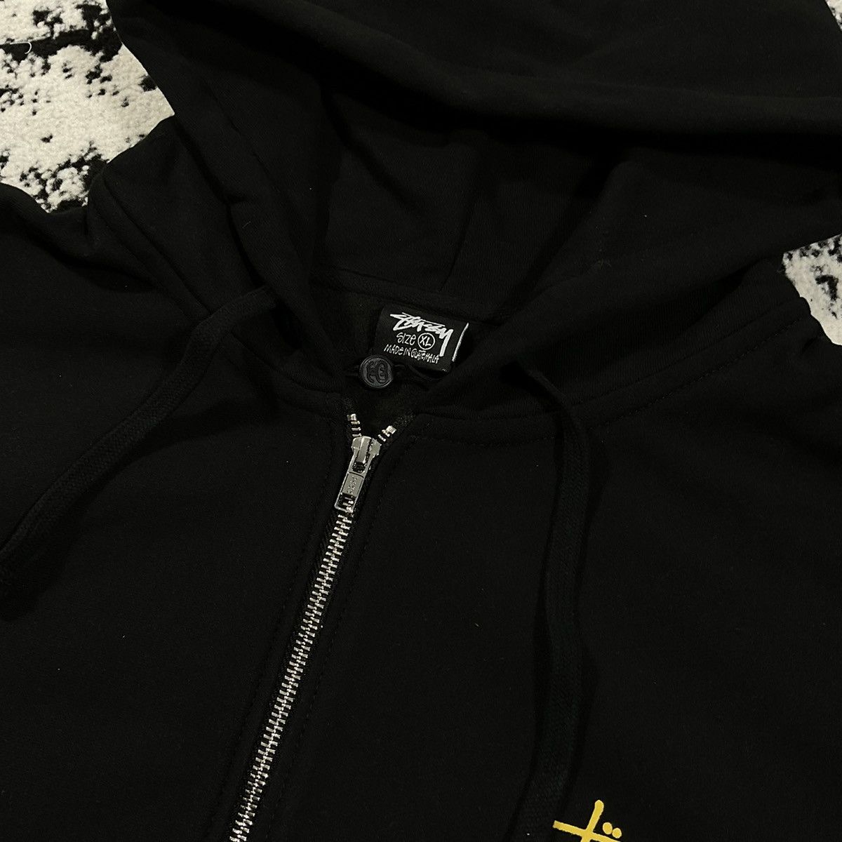 Stussy × Vintage STUSSY DOLLIE ZIP HOODIE IN BLACK - XLARGE Size US XL / EU 56 / 4 - 5 Thumbnail