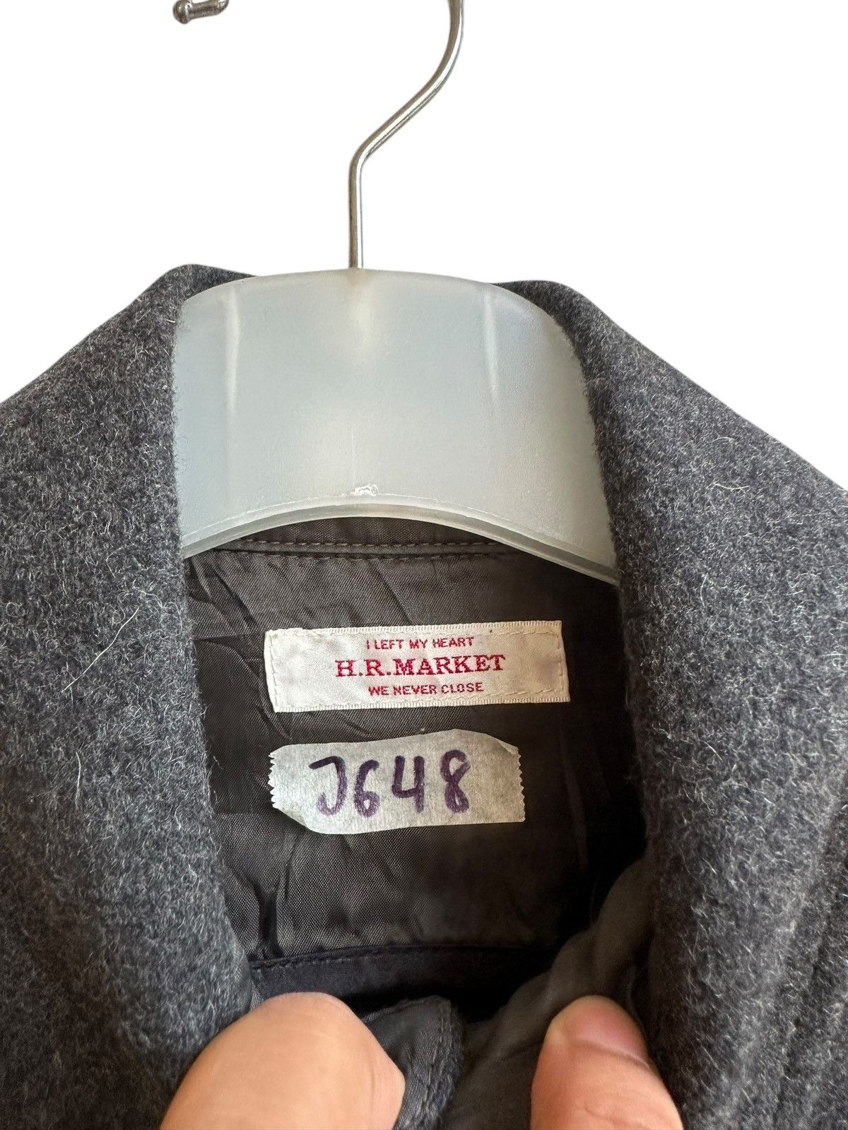 HOLLYWOOD RANCH MARKET HR Market Archive Wool Work Shirt Embroidered Size US M / EU 48-50 / 2 - 3 Thumbnail