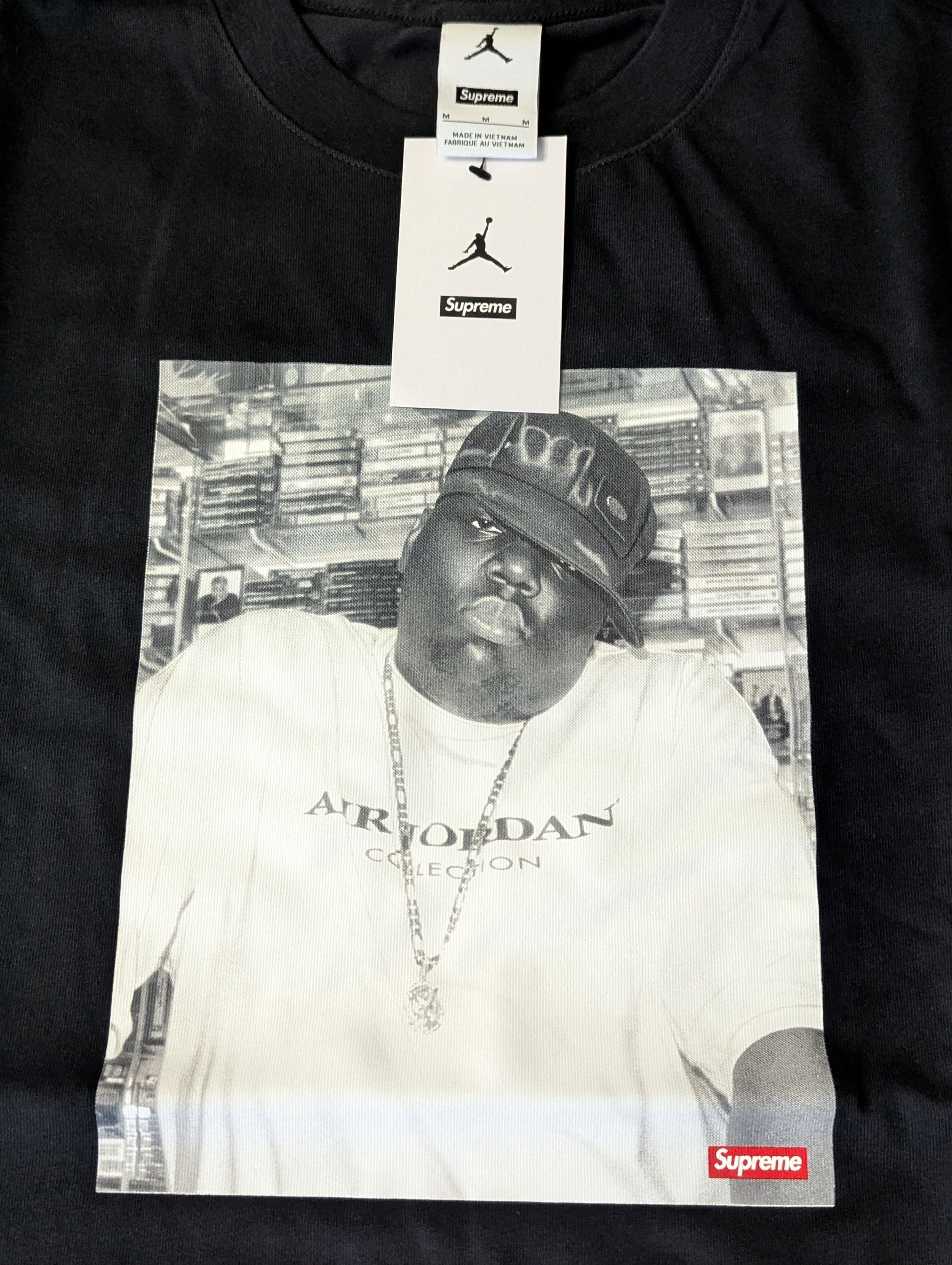 Jordan Brand Supreme Jordan Biggie tee Size US M / EU 48-50 / 2 - 2 Thumbnail