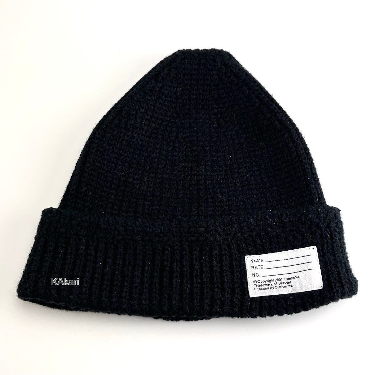 Visvim Bucket Cap DMGD Black | Grailed