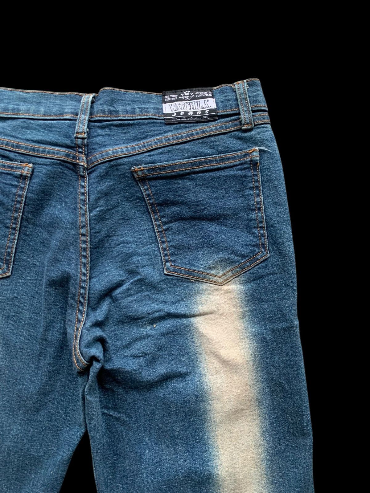 If Six Was Nine × Japanese Brand × Vintage Watch L.A Jeans Flare Vintage Distressed Denim Size 32" / US 10 / IT 46 - 14 Thumbnail
