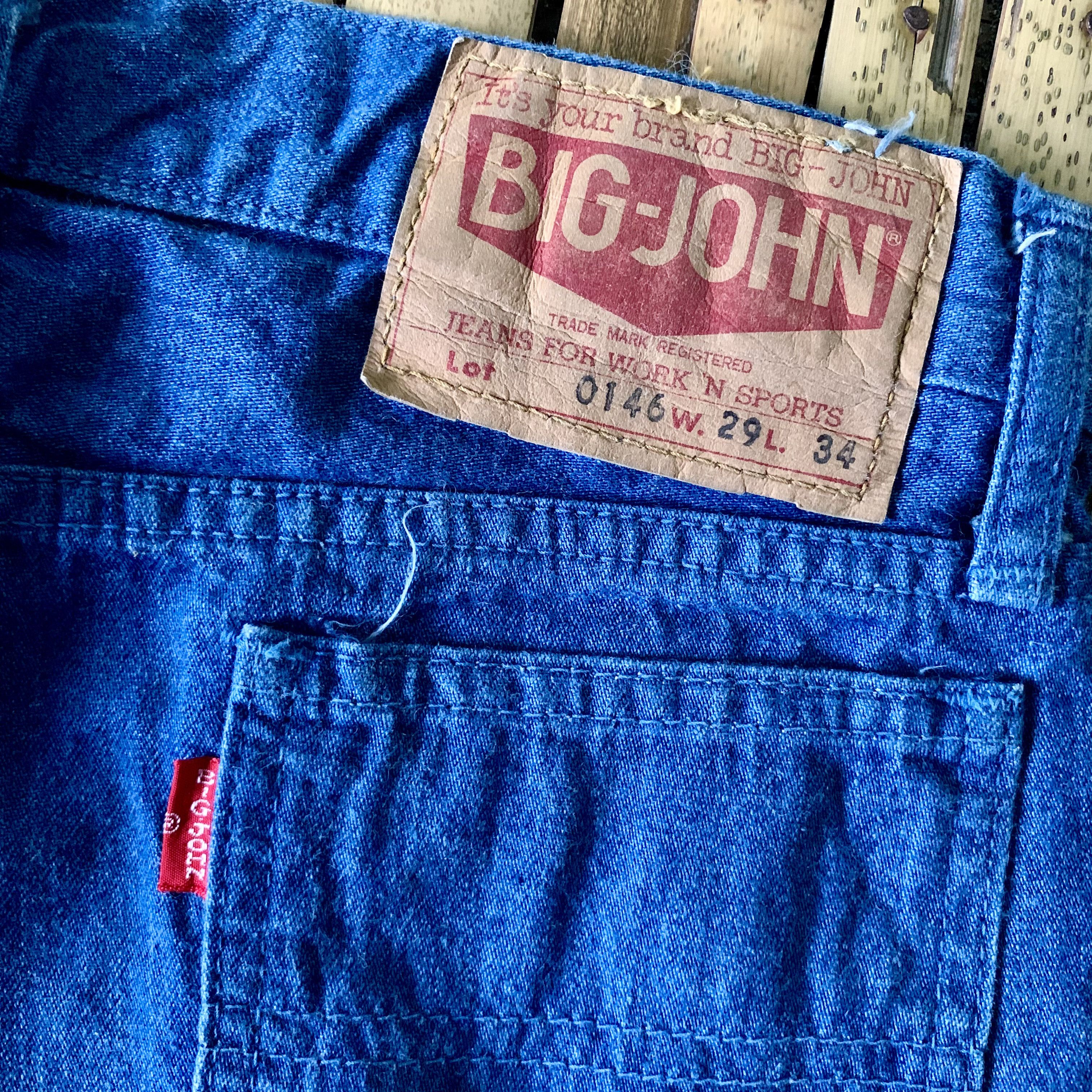 Big John Vintage Big John Denim Super Flared Bell Bottom Size US 29 - 8 Thumbnail