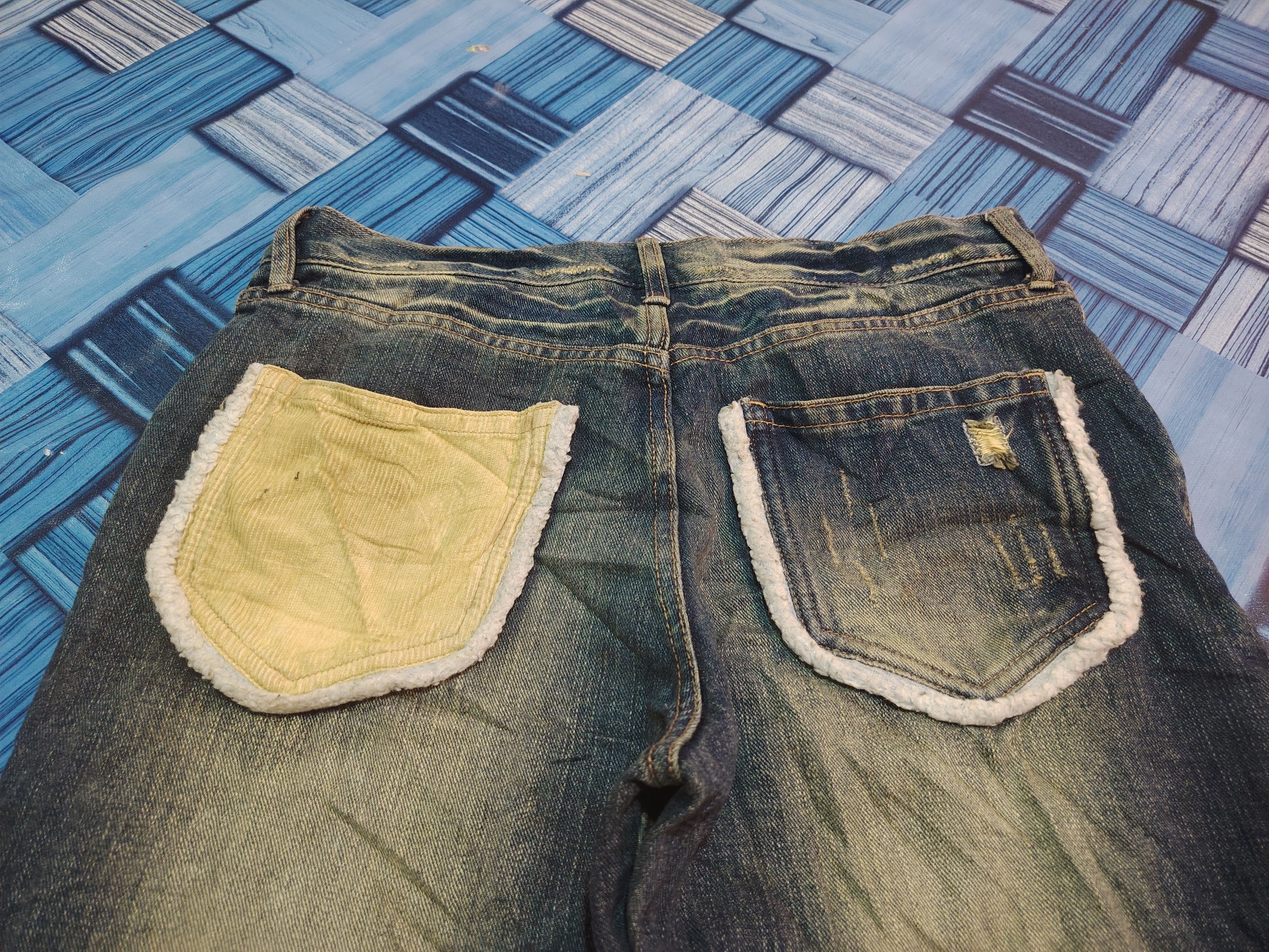 Who Decides War Japanese Exhibitionist TTU Distressed Denim Size US 33 - 13 Thumbnail