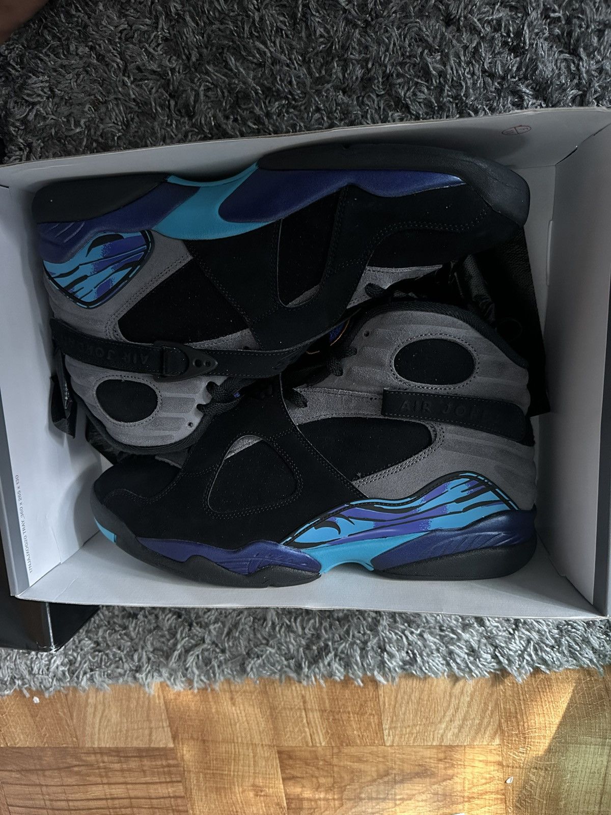 Jordan Brand Air Jordan Retro Aqua 8 Size US 13 / EU 46 - 5 Thumbnail