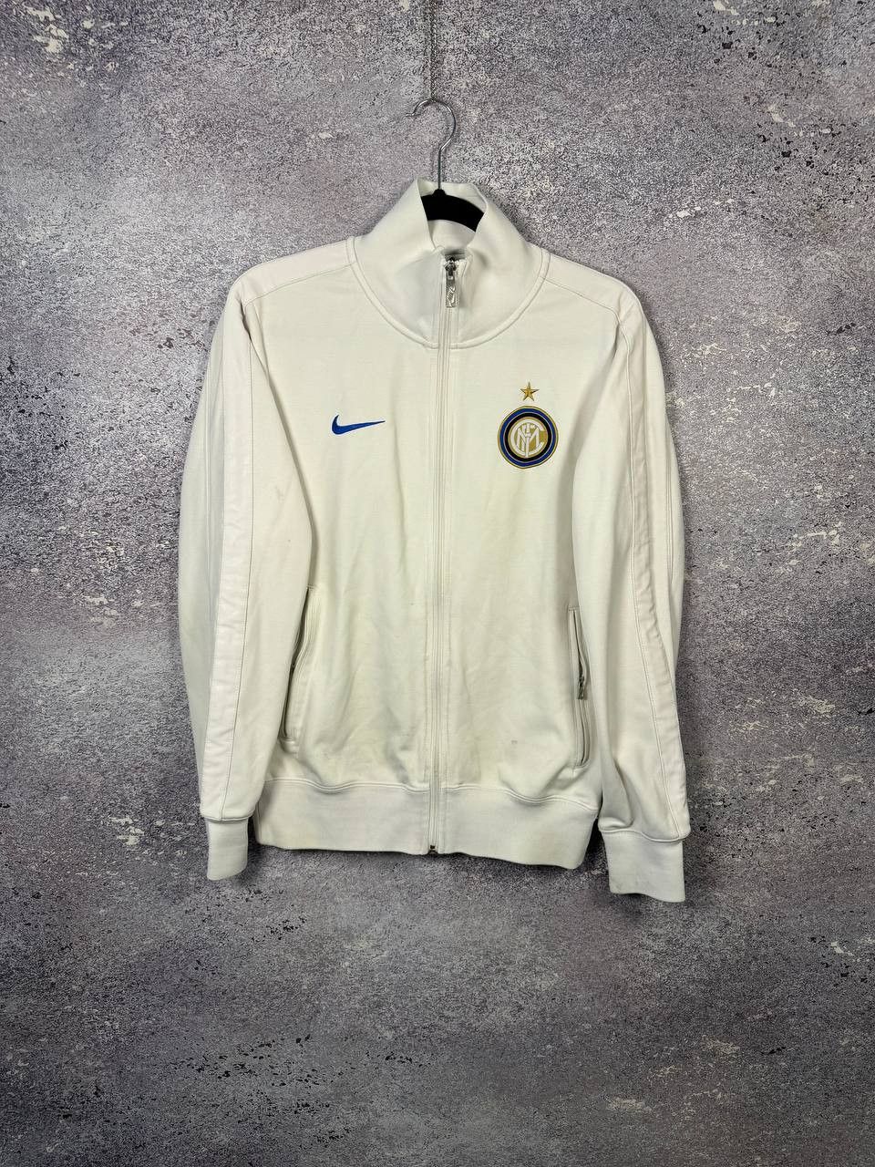 Nike × Vintage Nike Inter Milan 2009/10 Zip Up Training Jacket Small Size US S / EU 44-46 / 1 - 1 Thumbnail