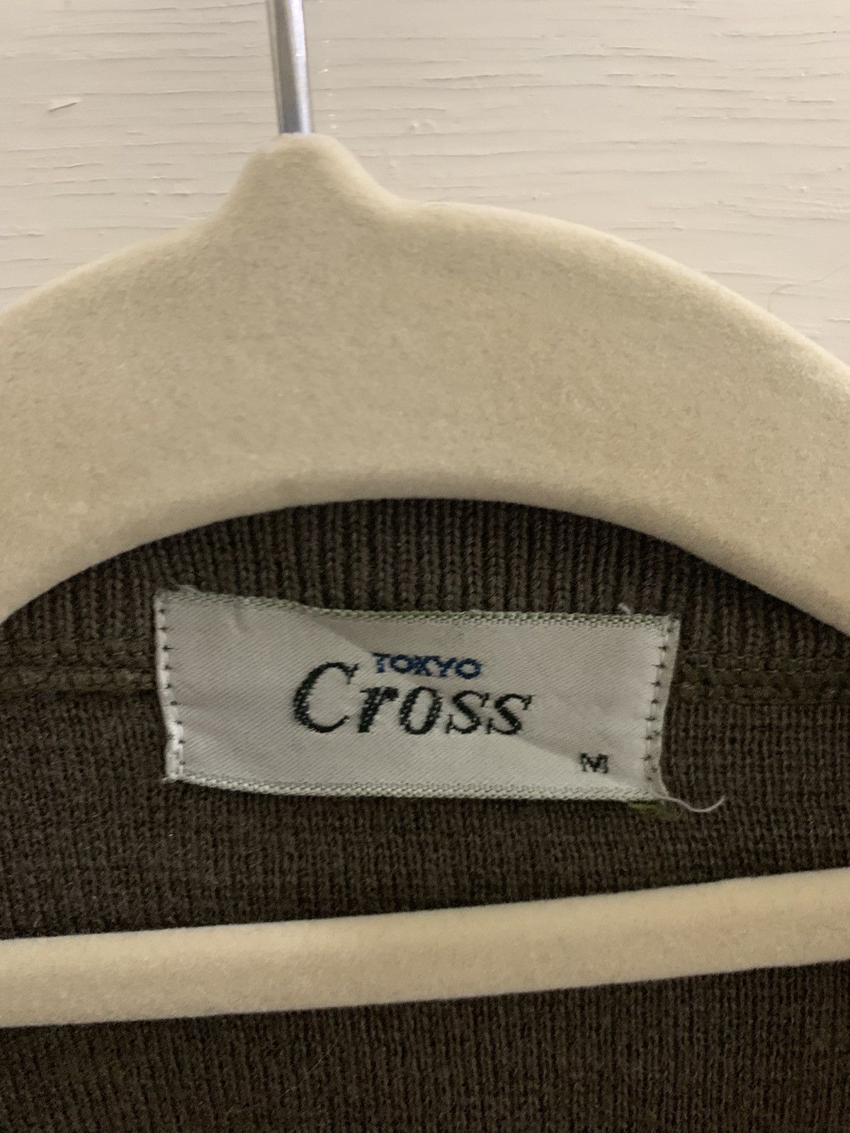 Japanese Brand × Vintage Vintage Japanese Cardigan Knitwear TOKYO Cross Size US M / EU 48-50 / 2 - 5 Thumbnail